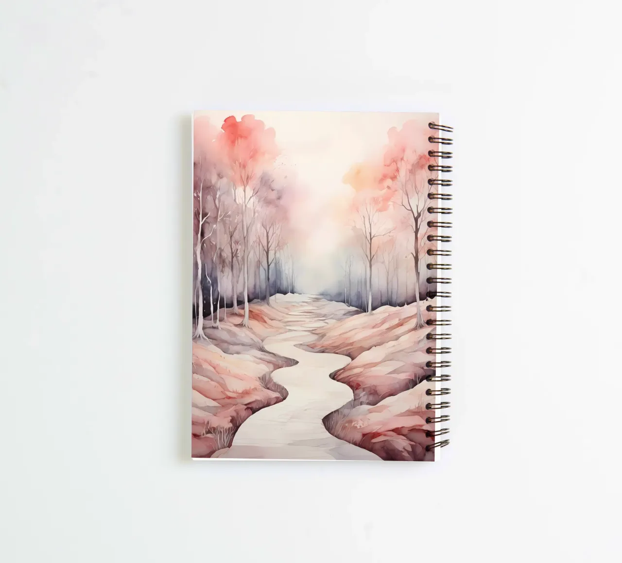 Serene Stream spiral notebook by Artistic-shop