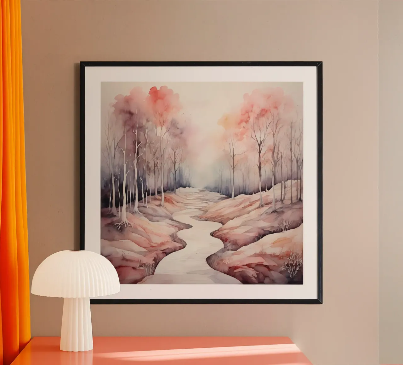 Serene Stream Hahnemühle von Artistic-shop