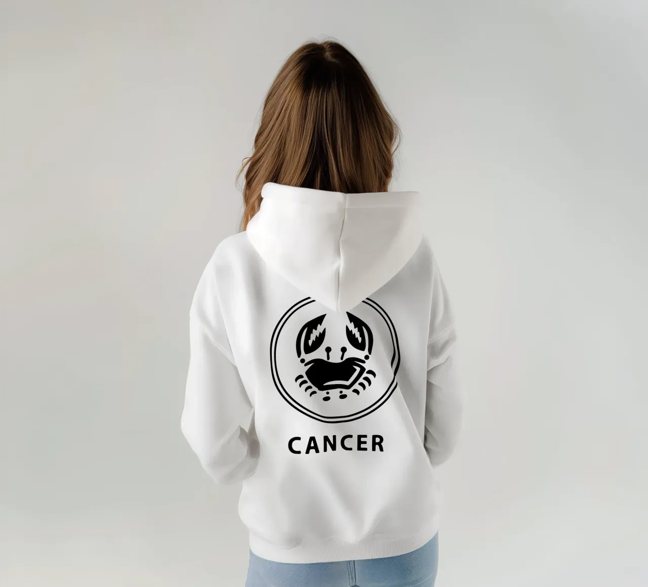 CANCRO felpa con cappuccio da Raffasya Shop