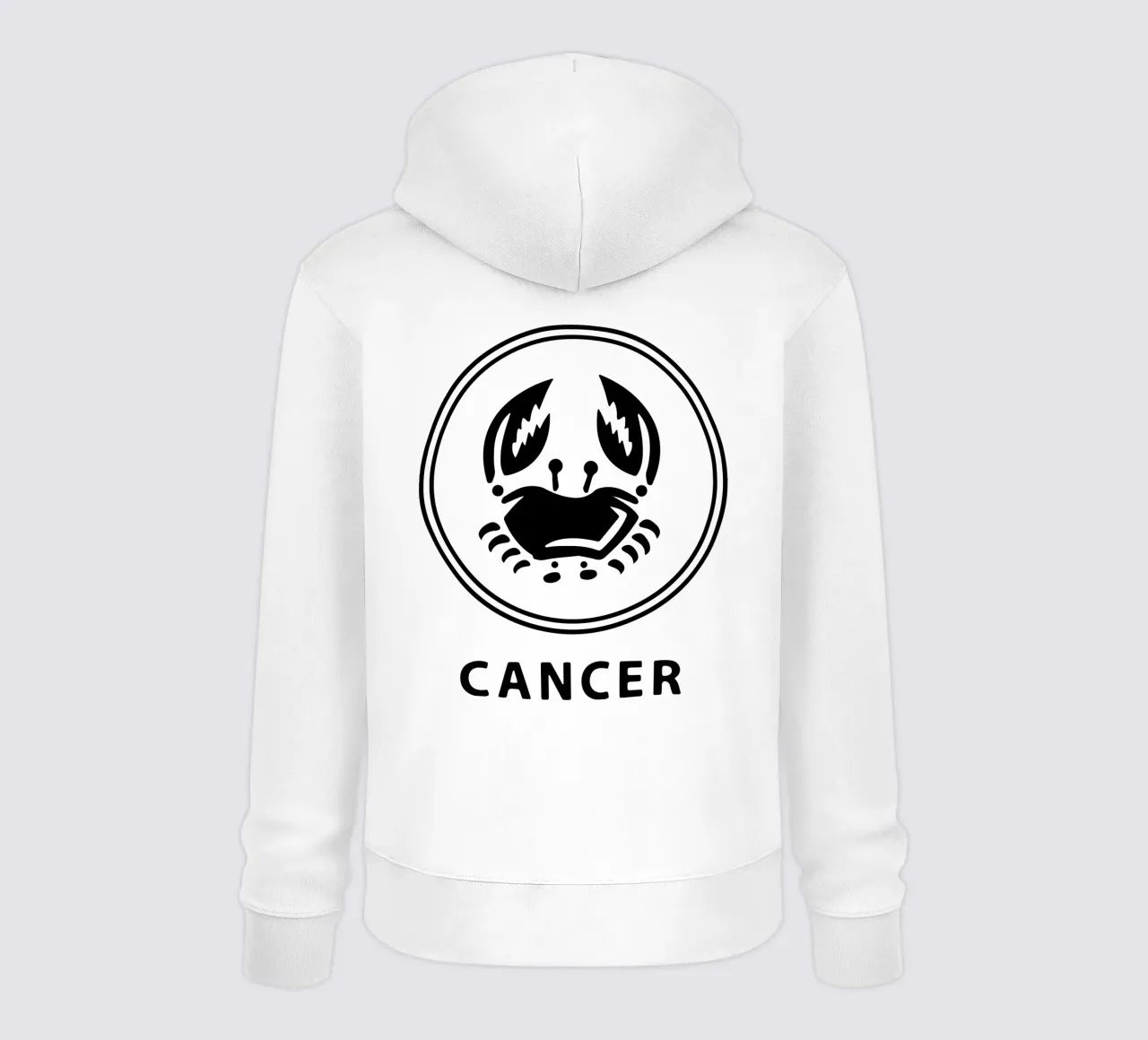 CANCRO felpa con cappuccio da Raffasya Shop