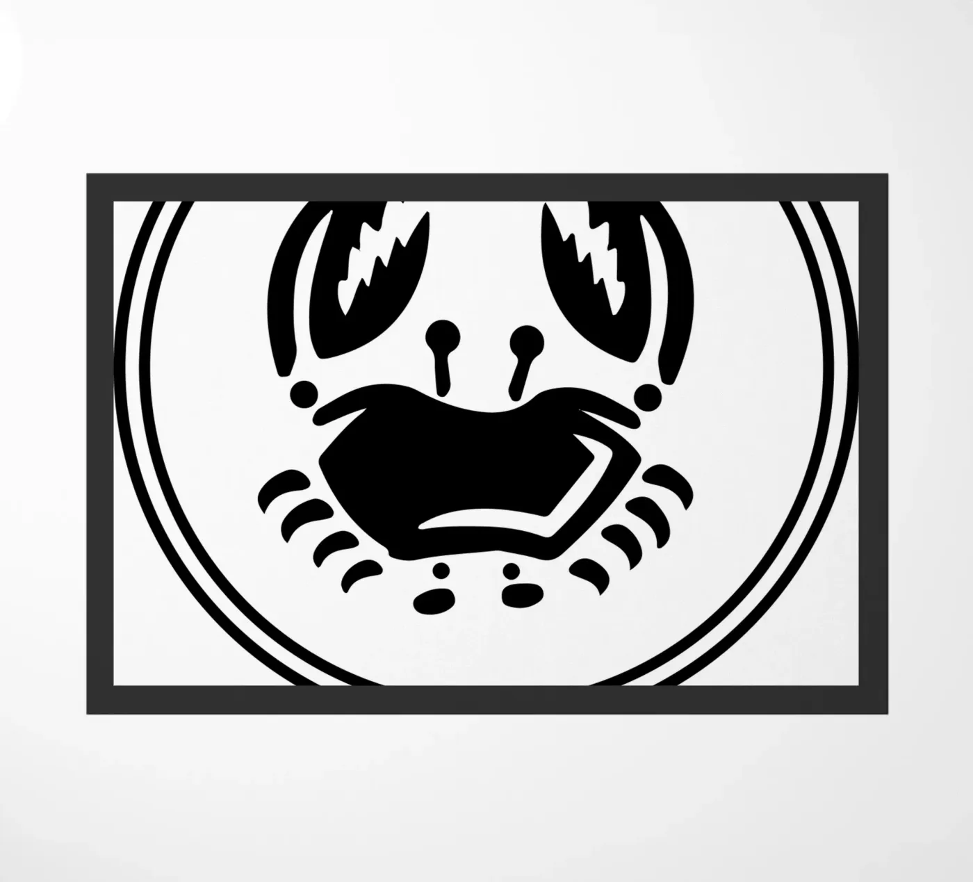 KREBS Fußmatte von Raffasya Shop