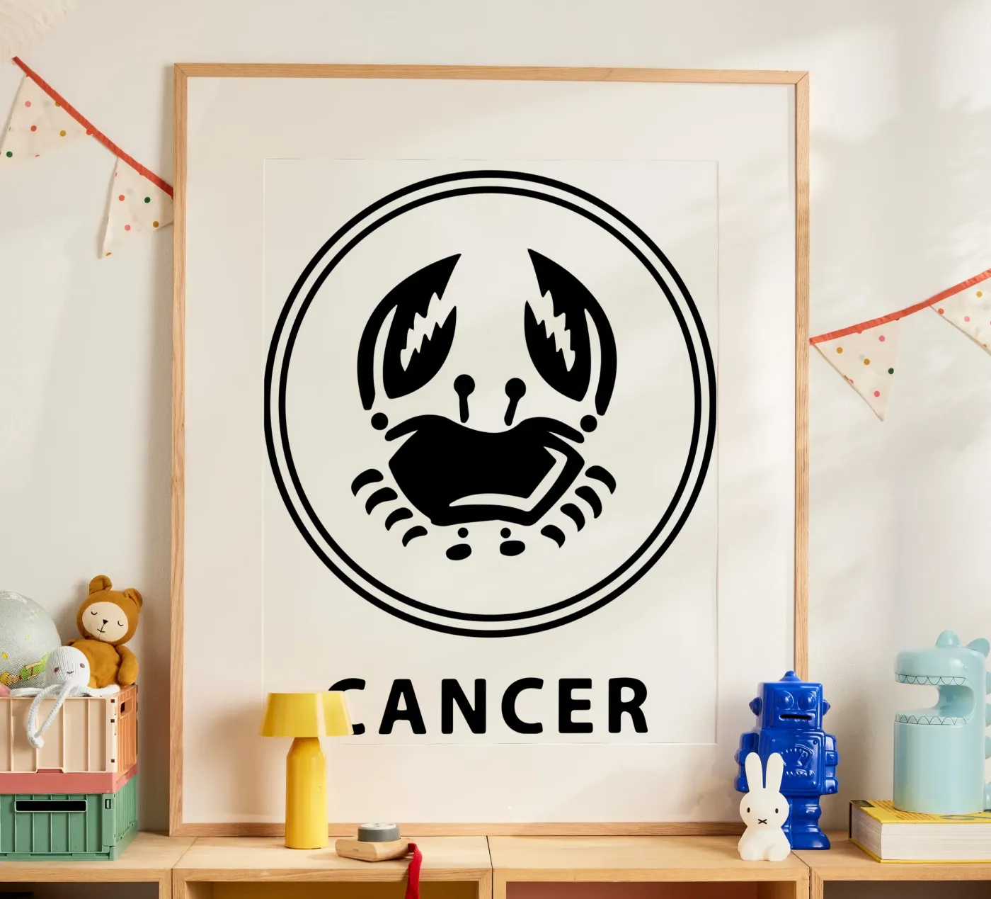 KREBS Poster von Raffasya Shop