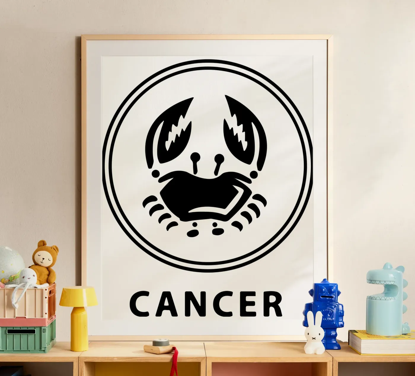 KREBS Poster von Raffasya Shop