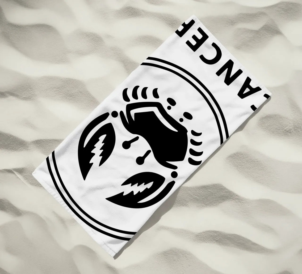 CANCRO telo mare da Raffasya Shop