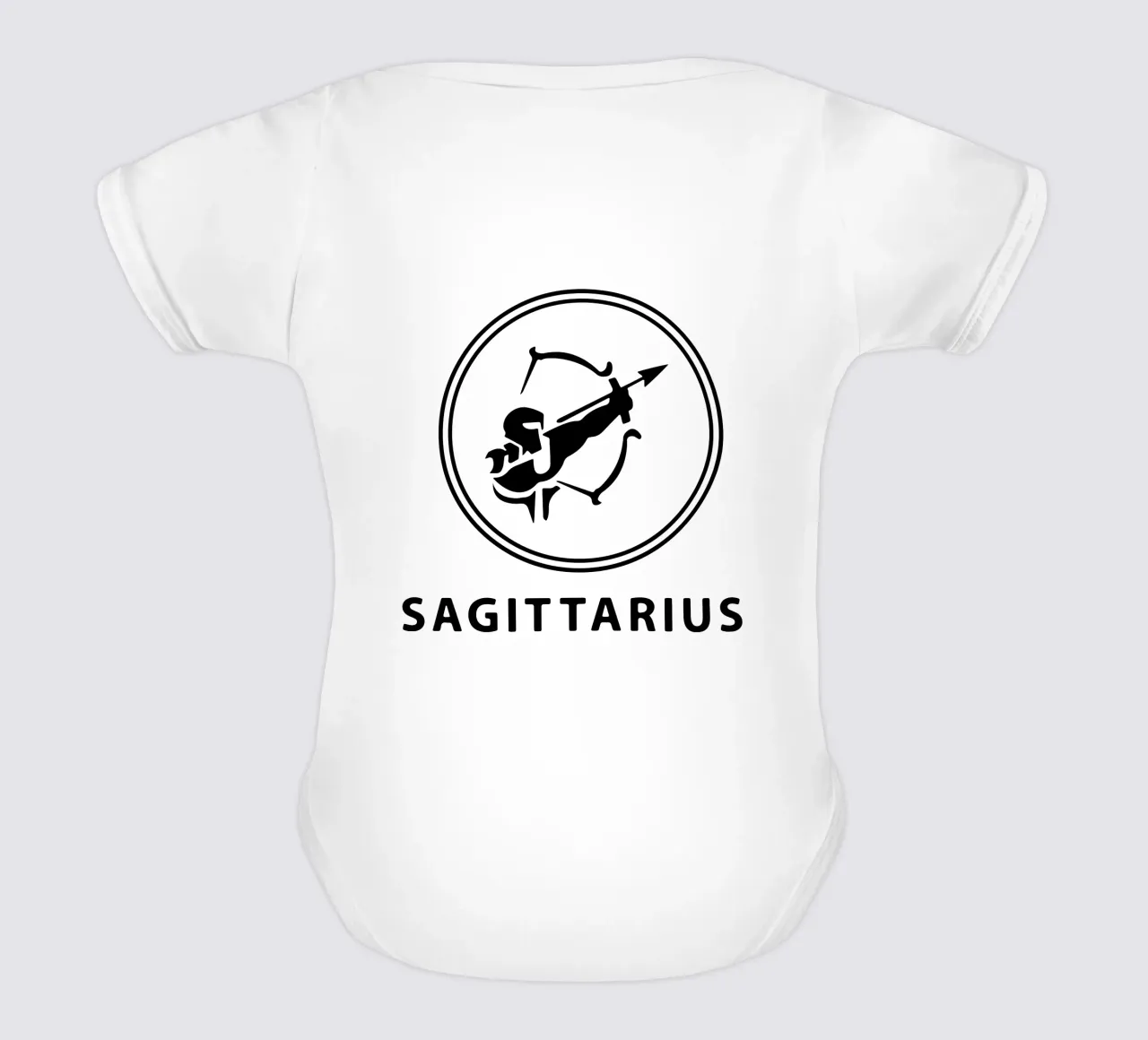 SAGITTARIUS body neonato maniche corte da Raffasya Shop