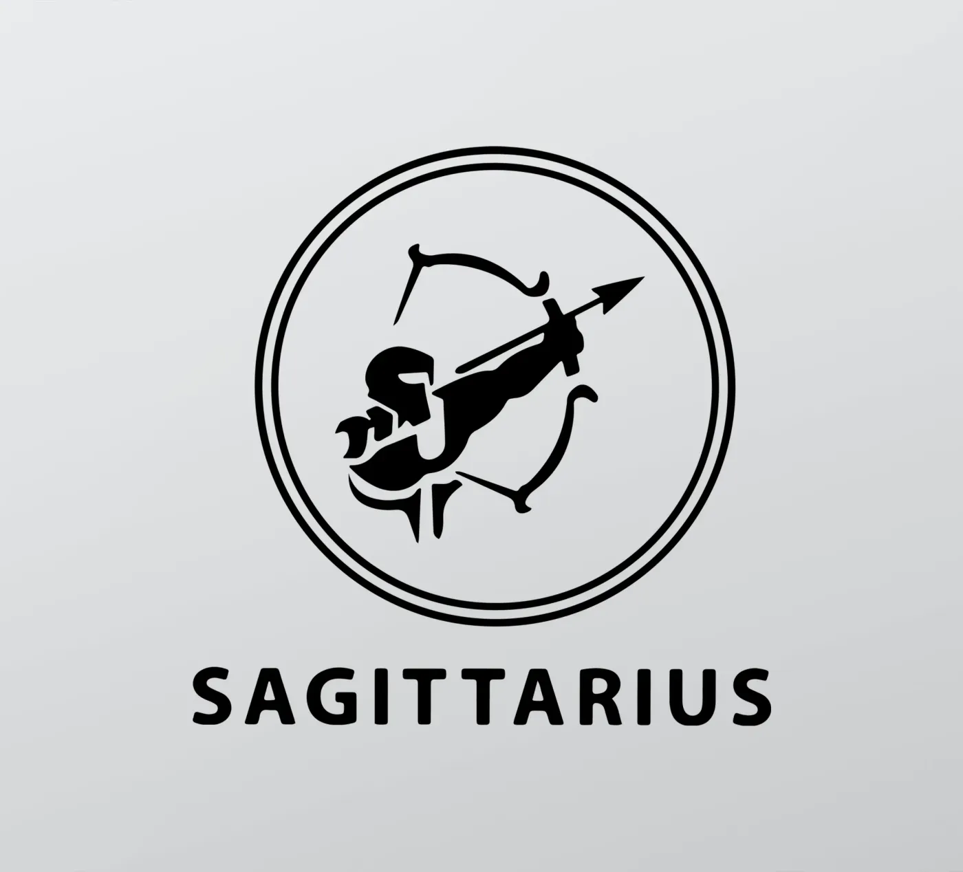 SAGITTARIUS Sticker von Raffasya Shop