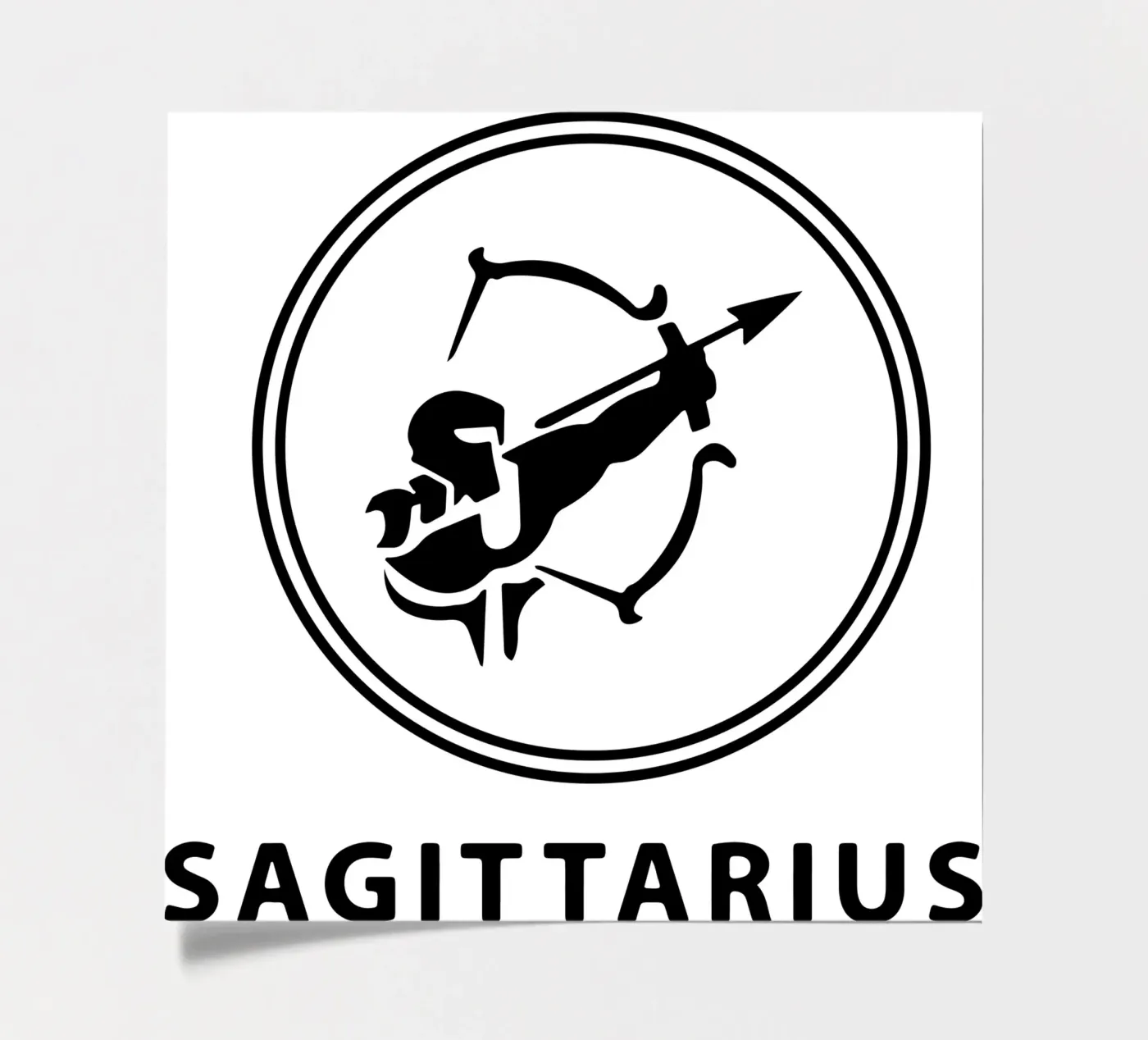 SAGITTARIUS foglio adesivo da Raffasya Shop