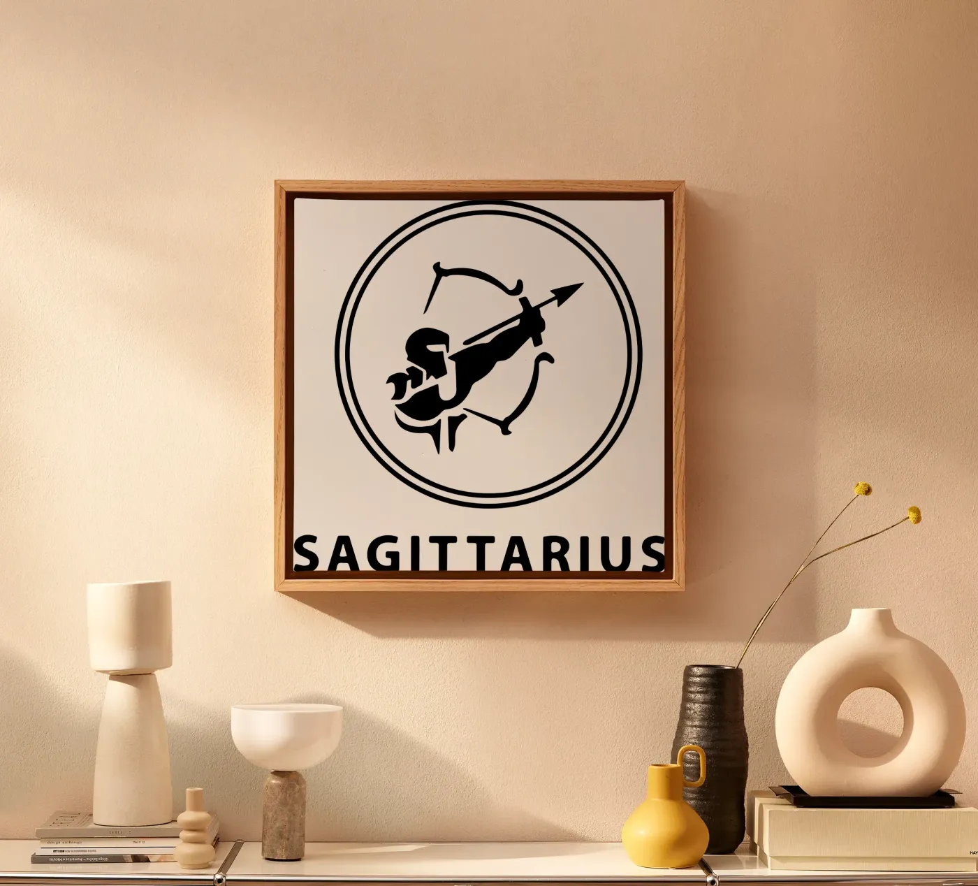 SAGITTARIUS canvas by Raffasya Shop