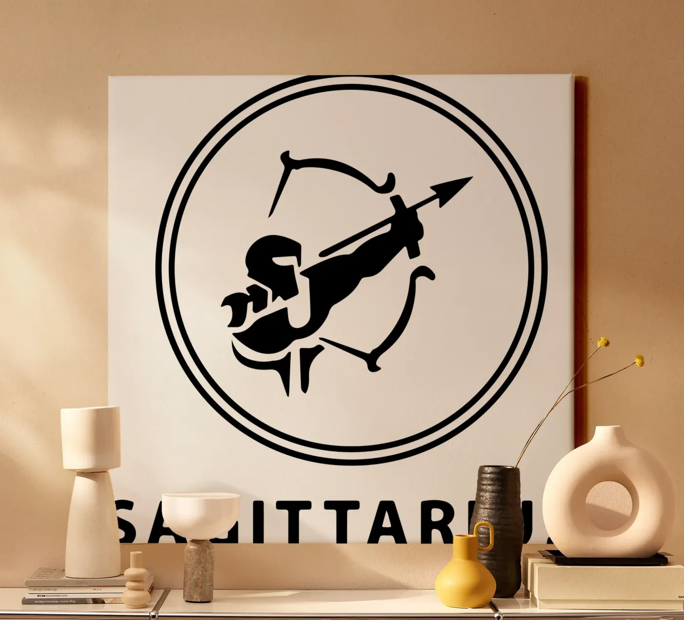 SAGITTARIUS canvas by Raffasya Shop