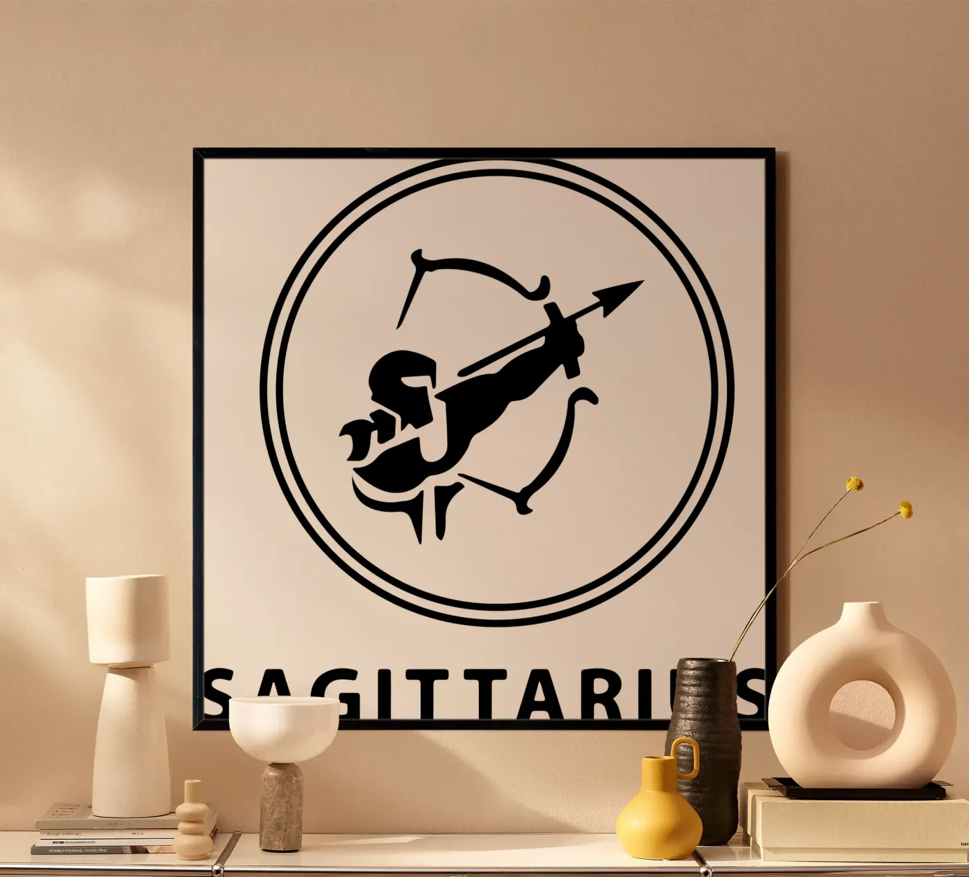 SAGITTARIUS Poster von Raffasya Shop