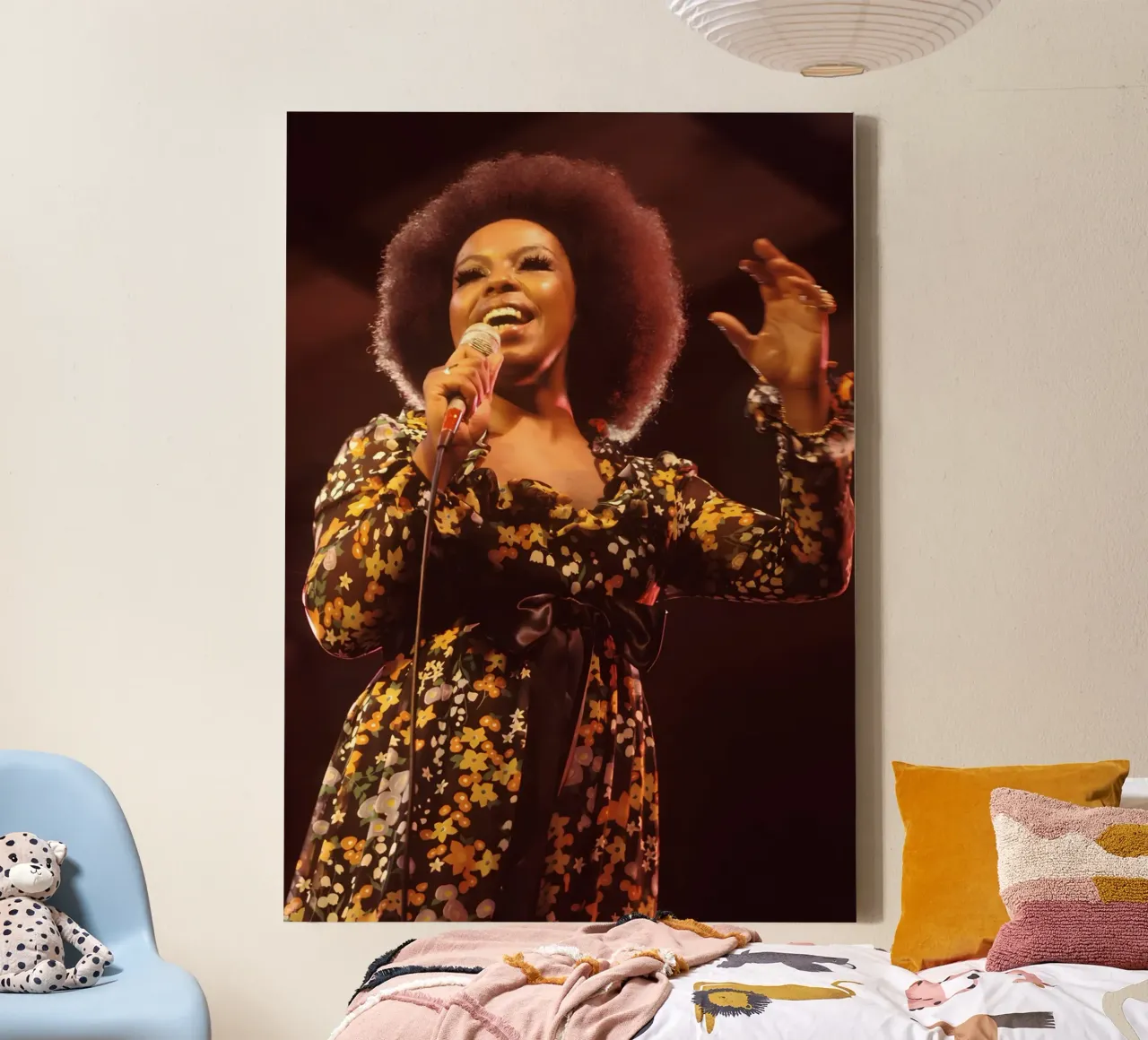 Roberta Flack tela da Digital Street art