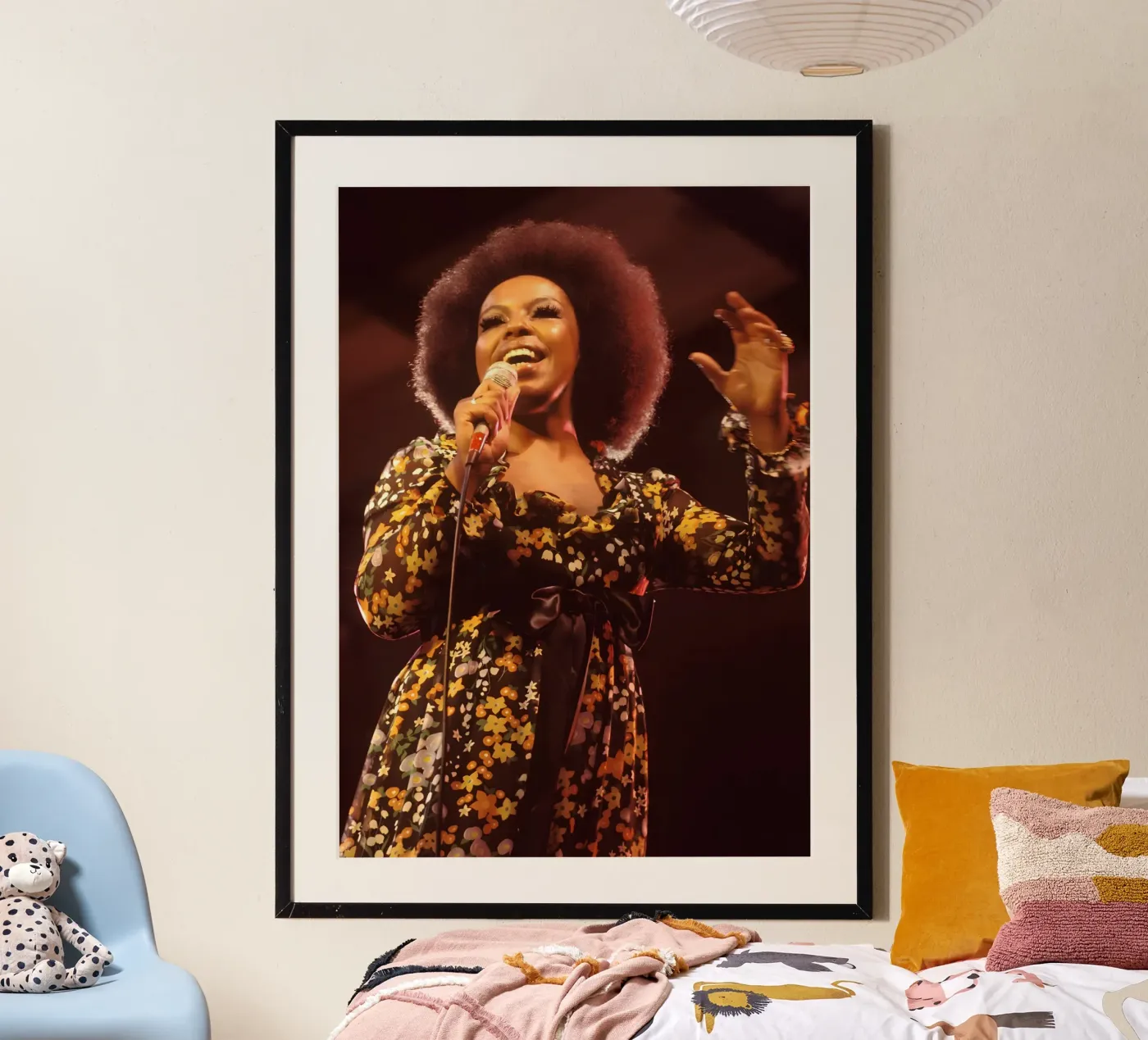 Roberta Flack poster da Digital Street art
