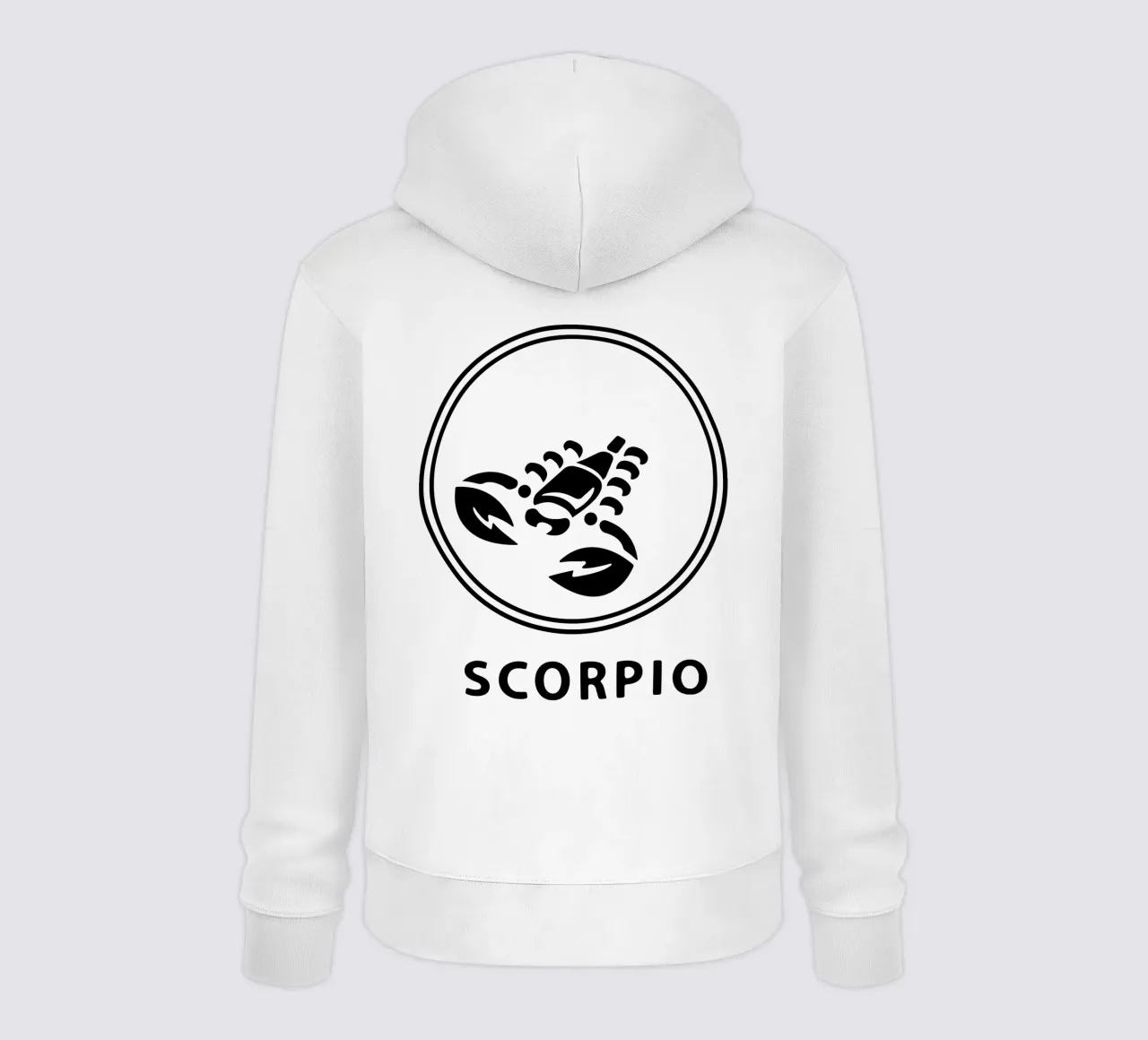 SCORPIO felpa con cappuccio da Raffasya Shop