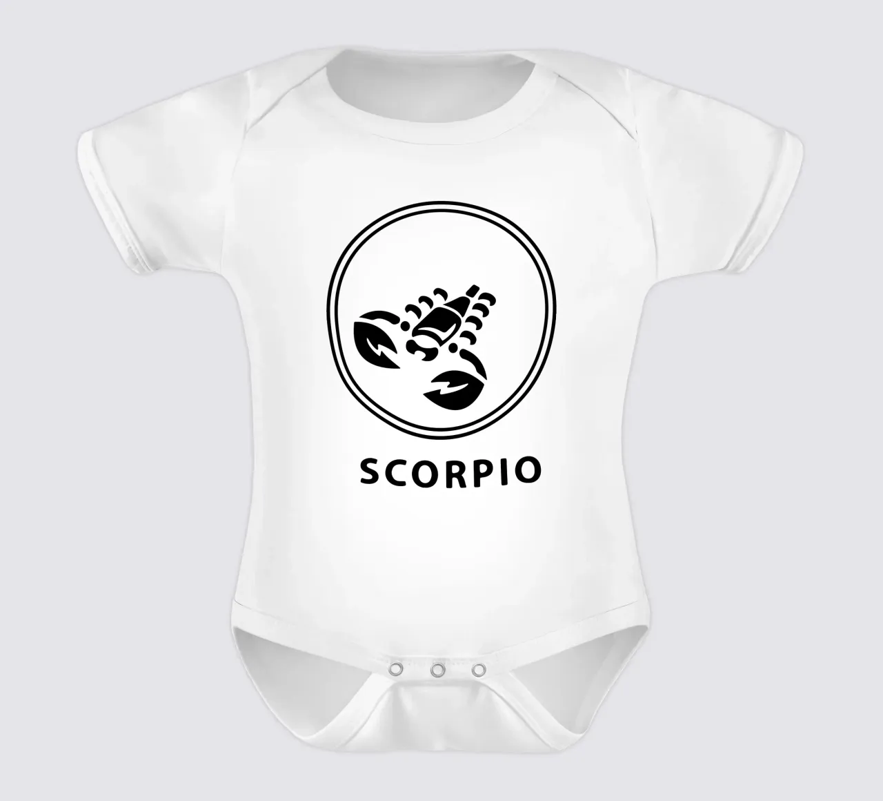 SCORPIO body neonato maniche corte da Raffasya Shop