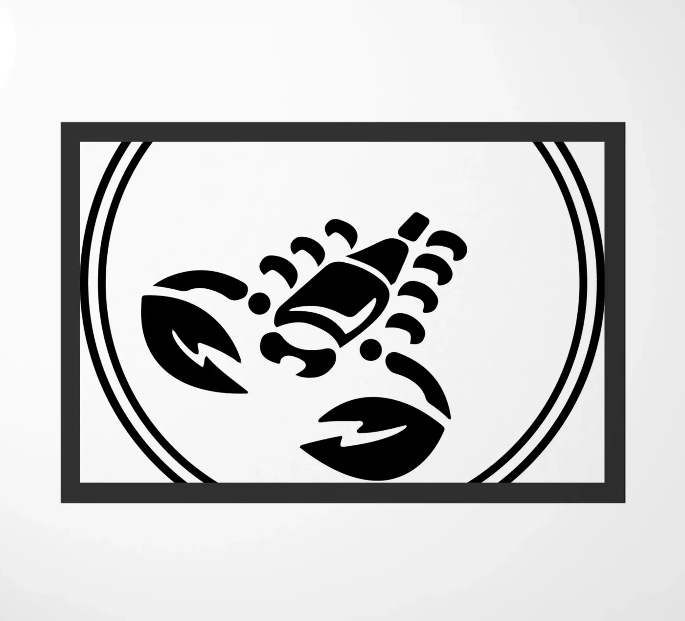 SCORPIO deurmat van Raffasya Shop
