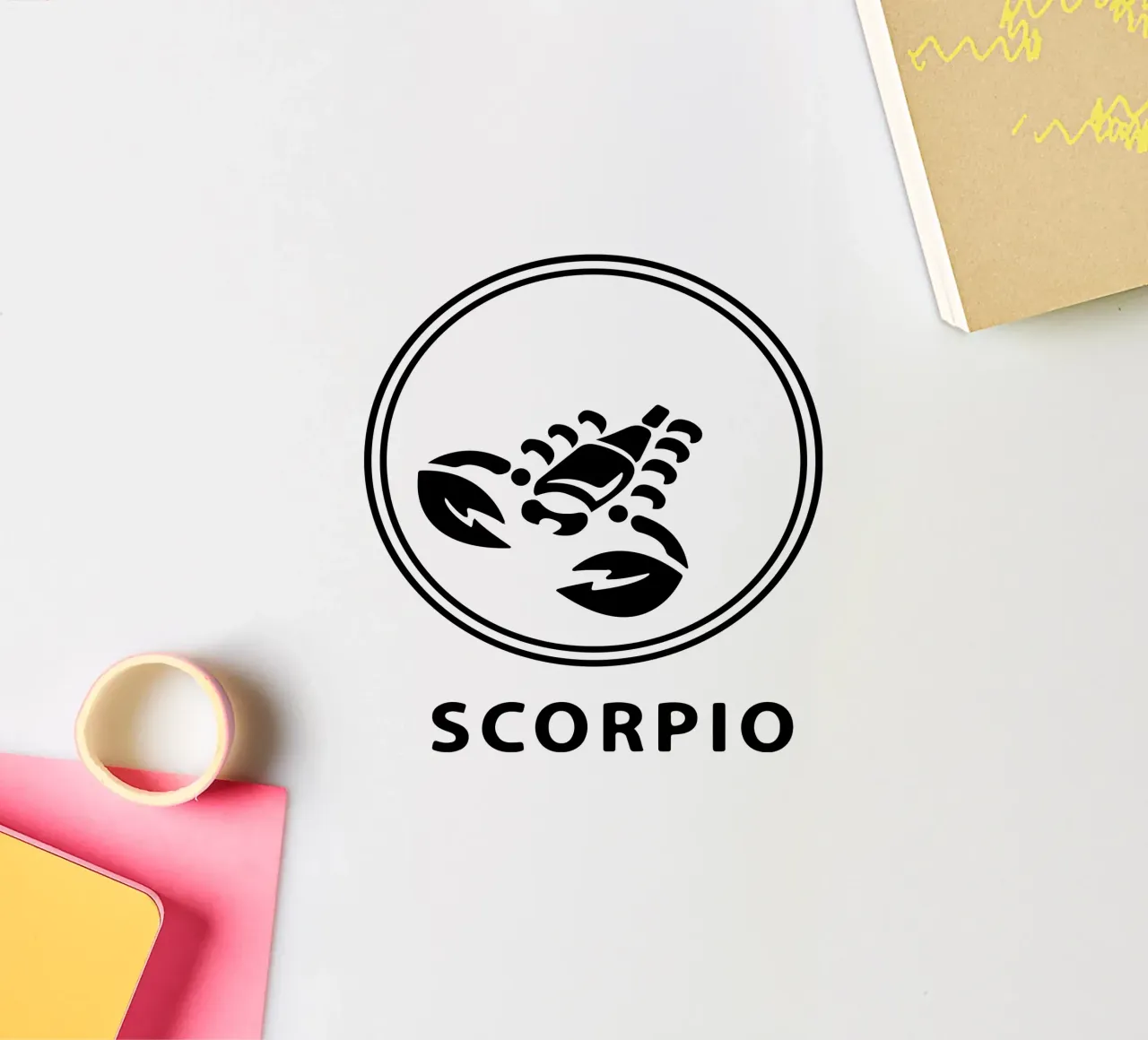 SCORPIO adesivo da Raffasya Shop