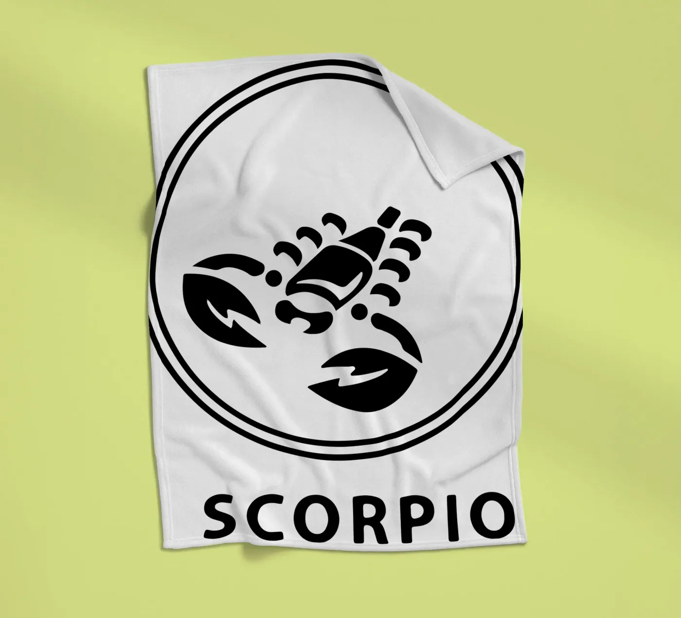 SCORPIO Fleecedecke von Raffasya Shop
