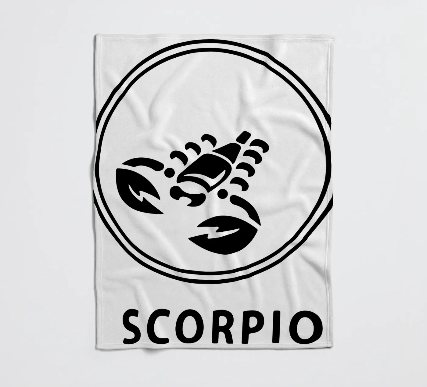 SCORPIO Fleecedecke von Raffasya Shop