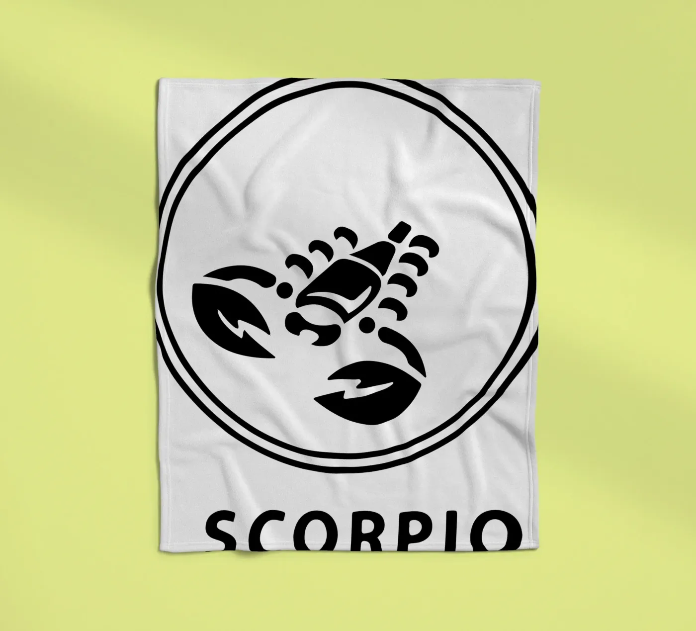 SCORPIO Fleecedecke von Raffasya Shop