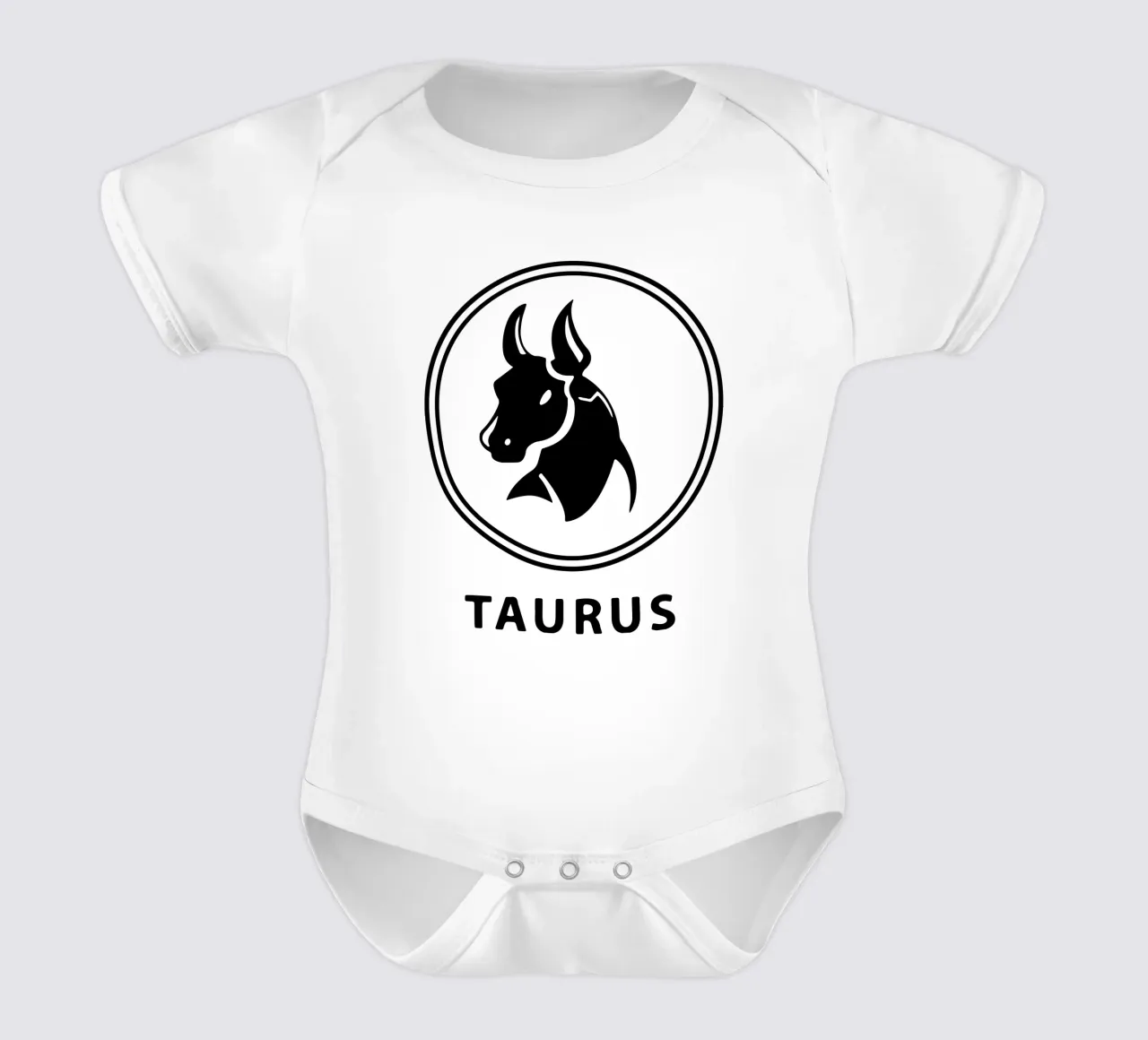 TAURO body neonato maniche corte da Raffasya Shop