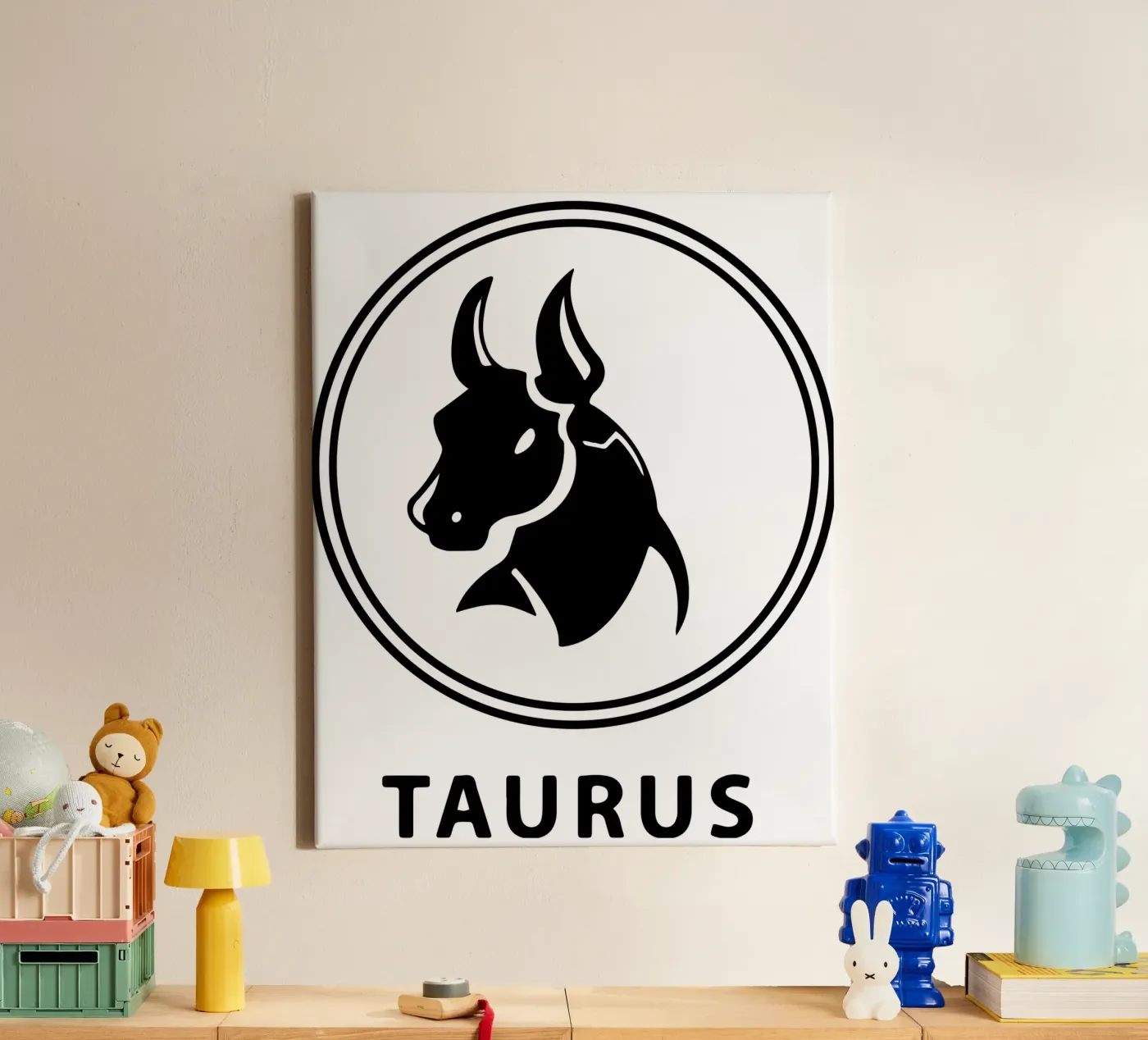 TAURUS canvas by Raffasya Shop