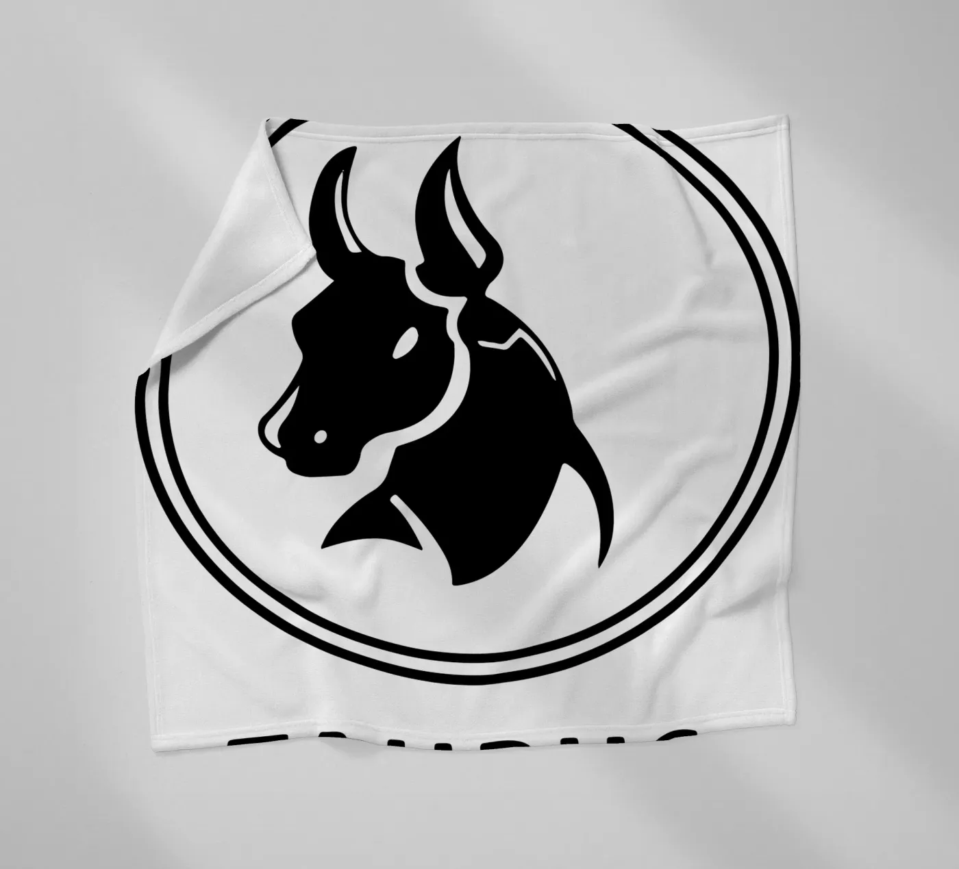 TAURUS fleece blanket by Raffasya Shop
