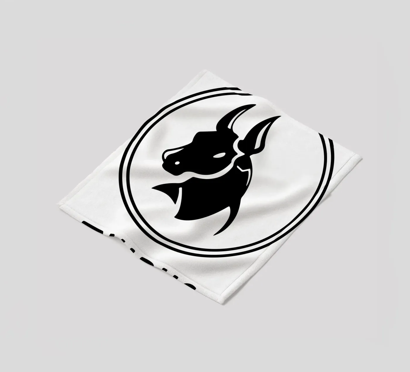 TAURUS fleece blanket by Raffasya Shop