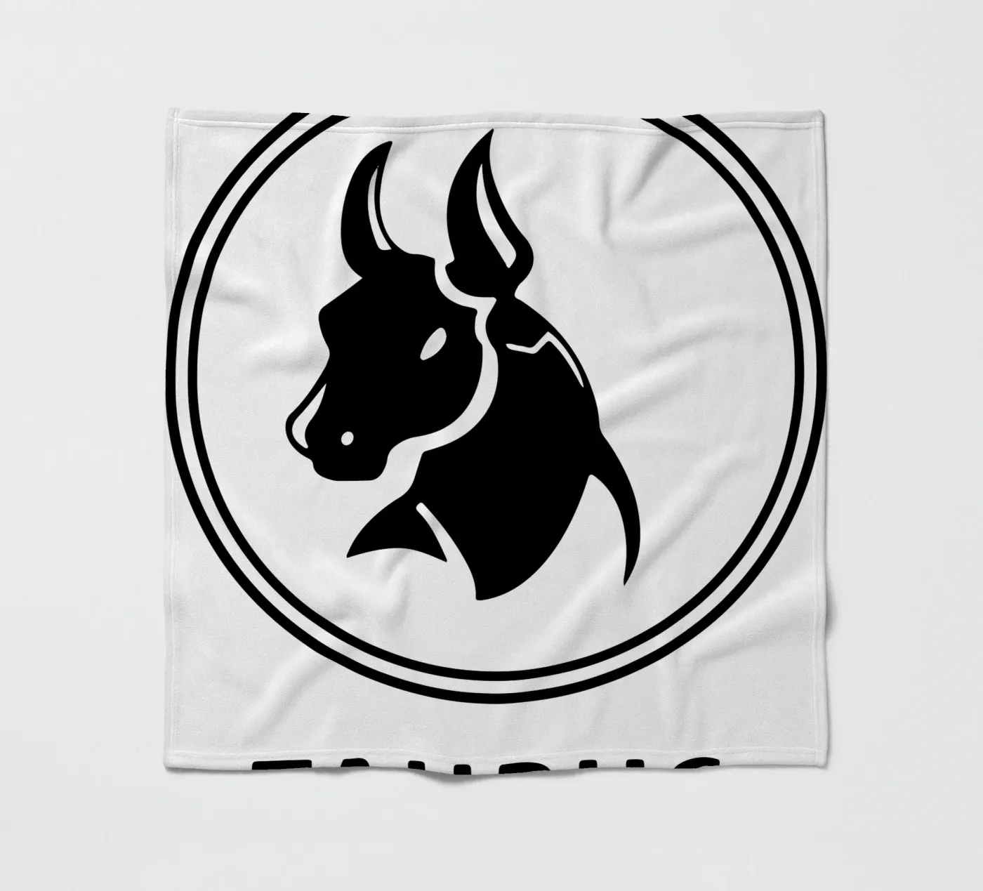 TAURUS fleece blanket by Raffasya Shop