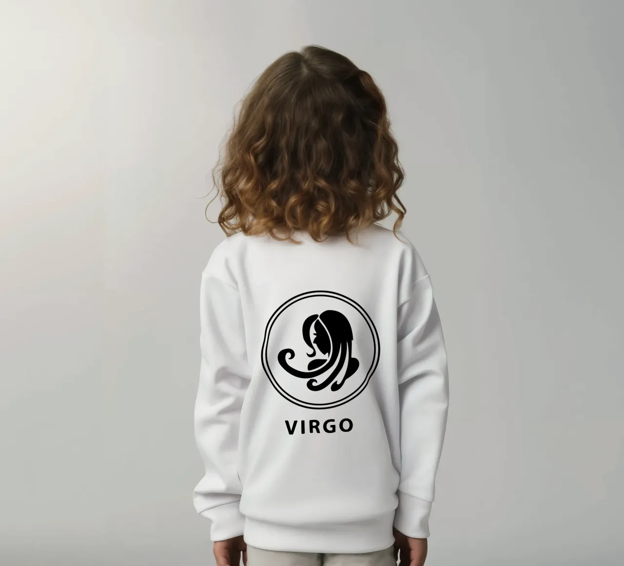 VERGINE felpa bambino da Raffasya Shop