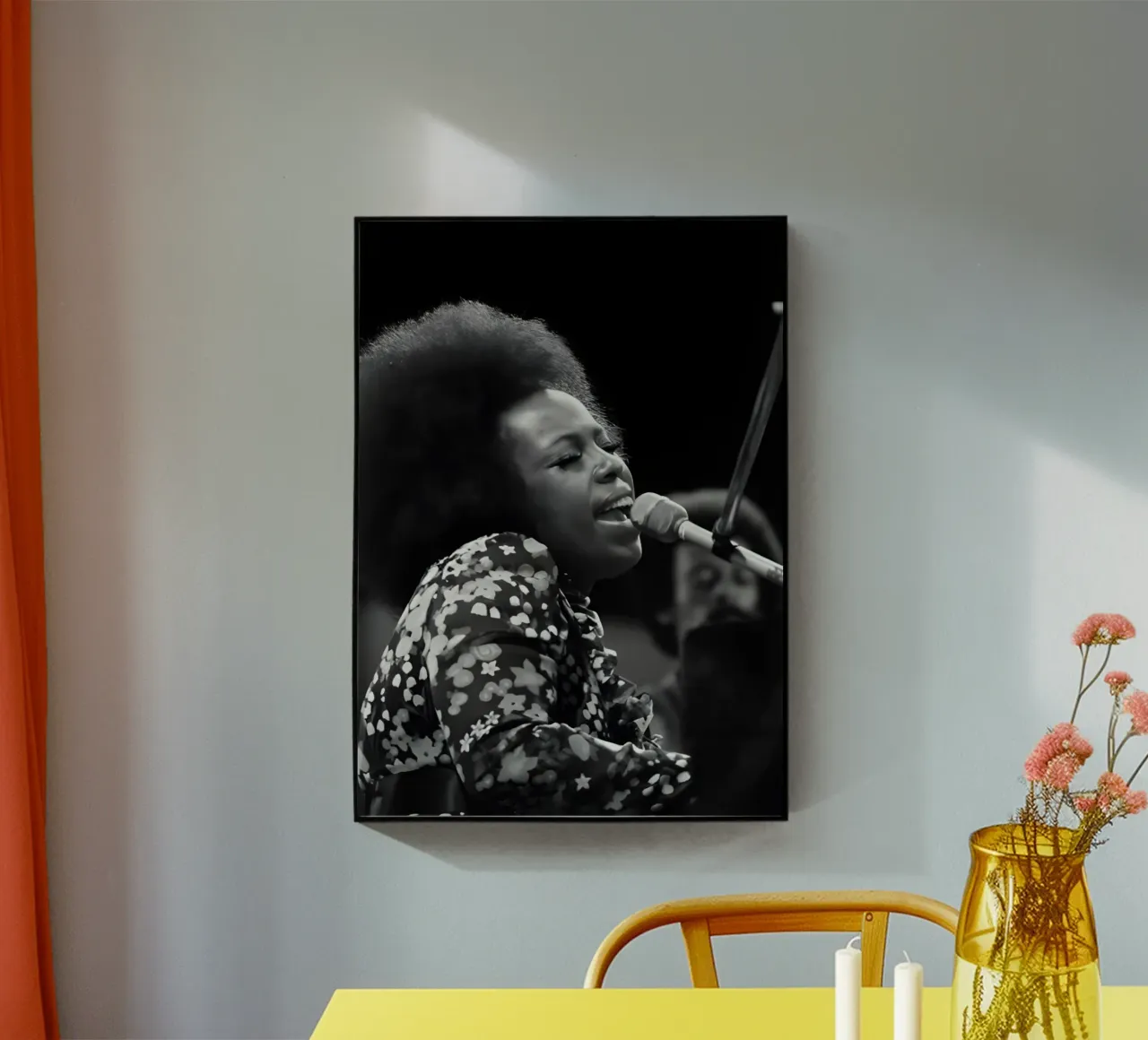 Roberta Flack plexiglass da Type & Tape