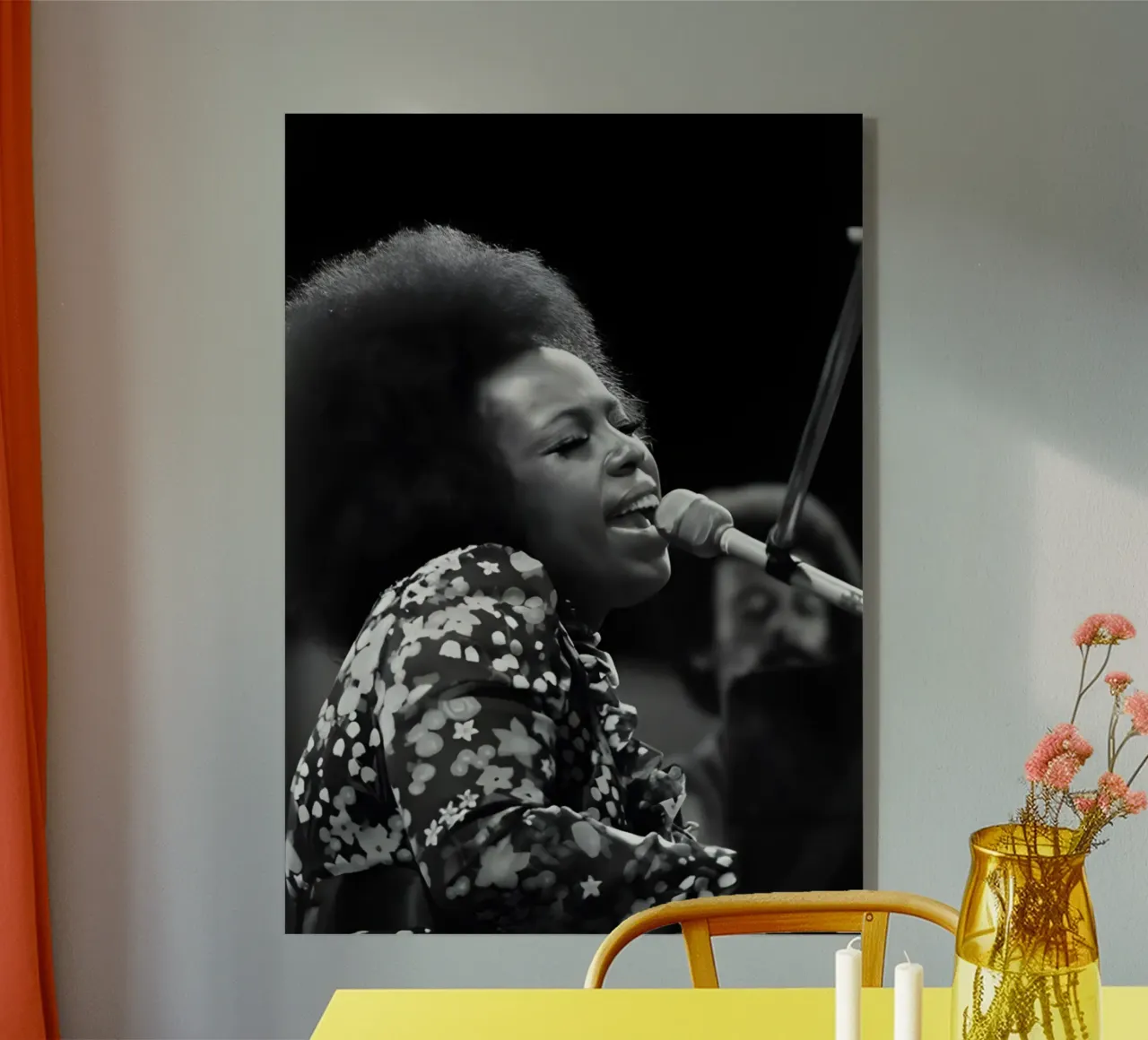 Roberta Flack plexiglass da Type & Tape