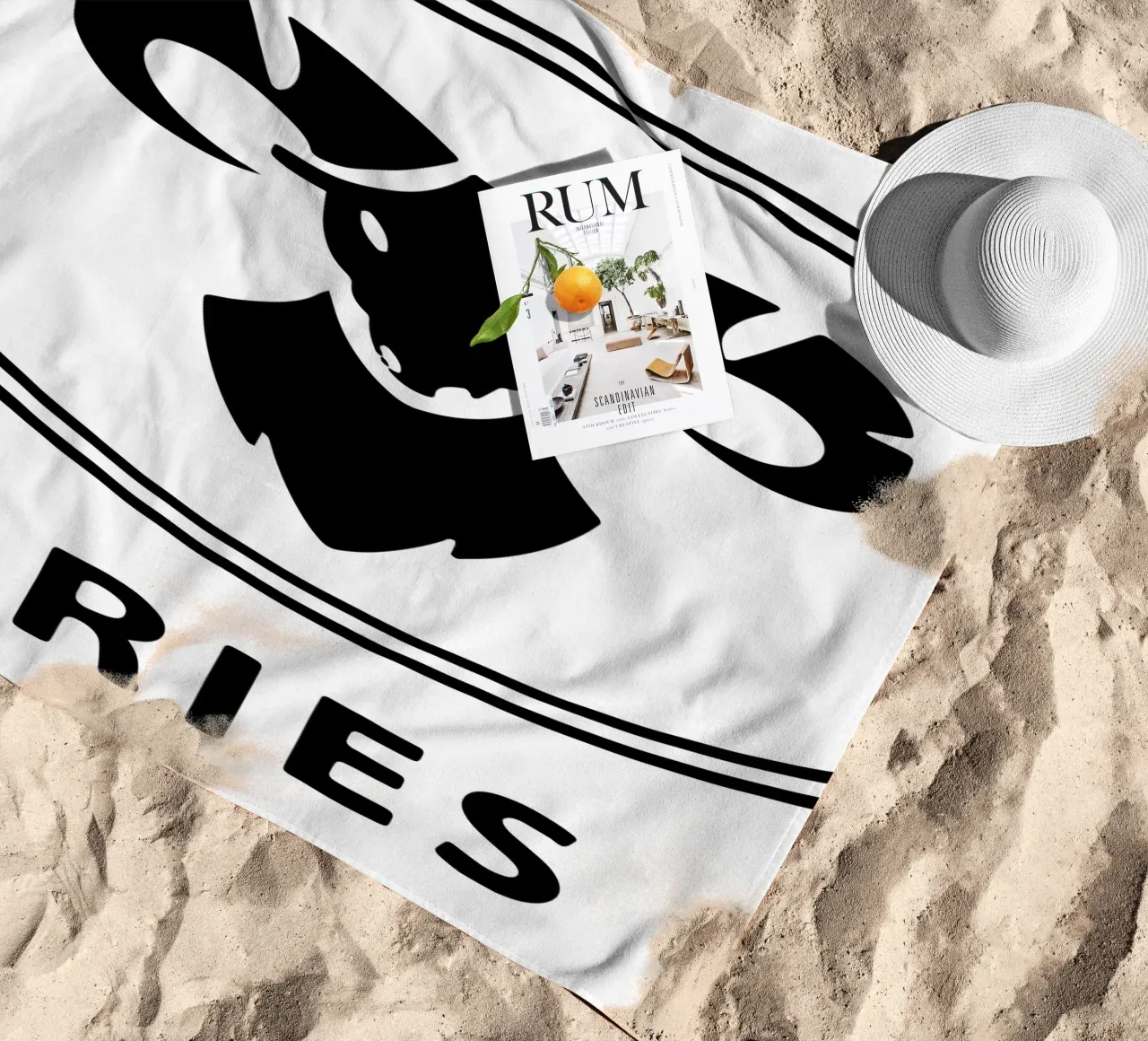 ARIETE telo mare da Raffasya Shop