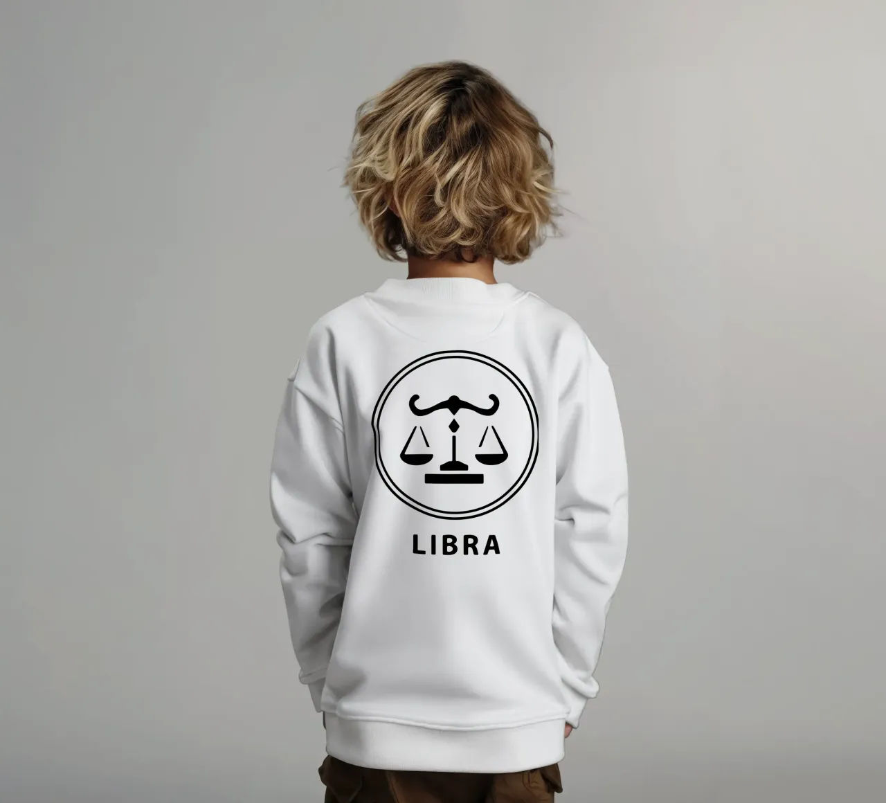 LIBRA felpa bambino da Raffasya Shop