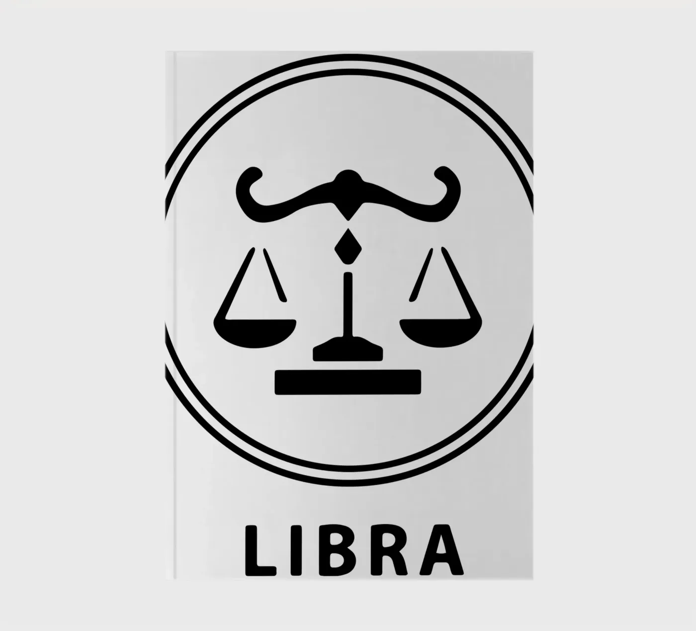 LIBRA notebook by Raffasya Shop