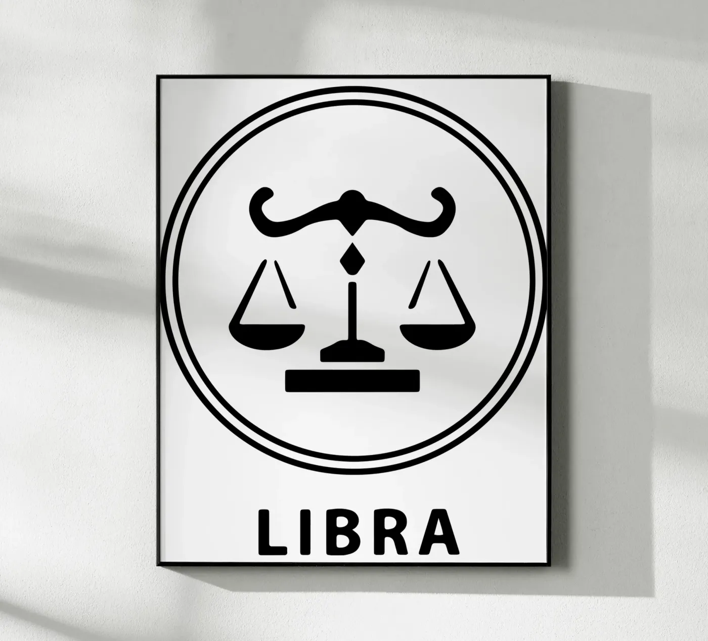 LIBRA Acryl-Glas von Raffasya Shop