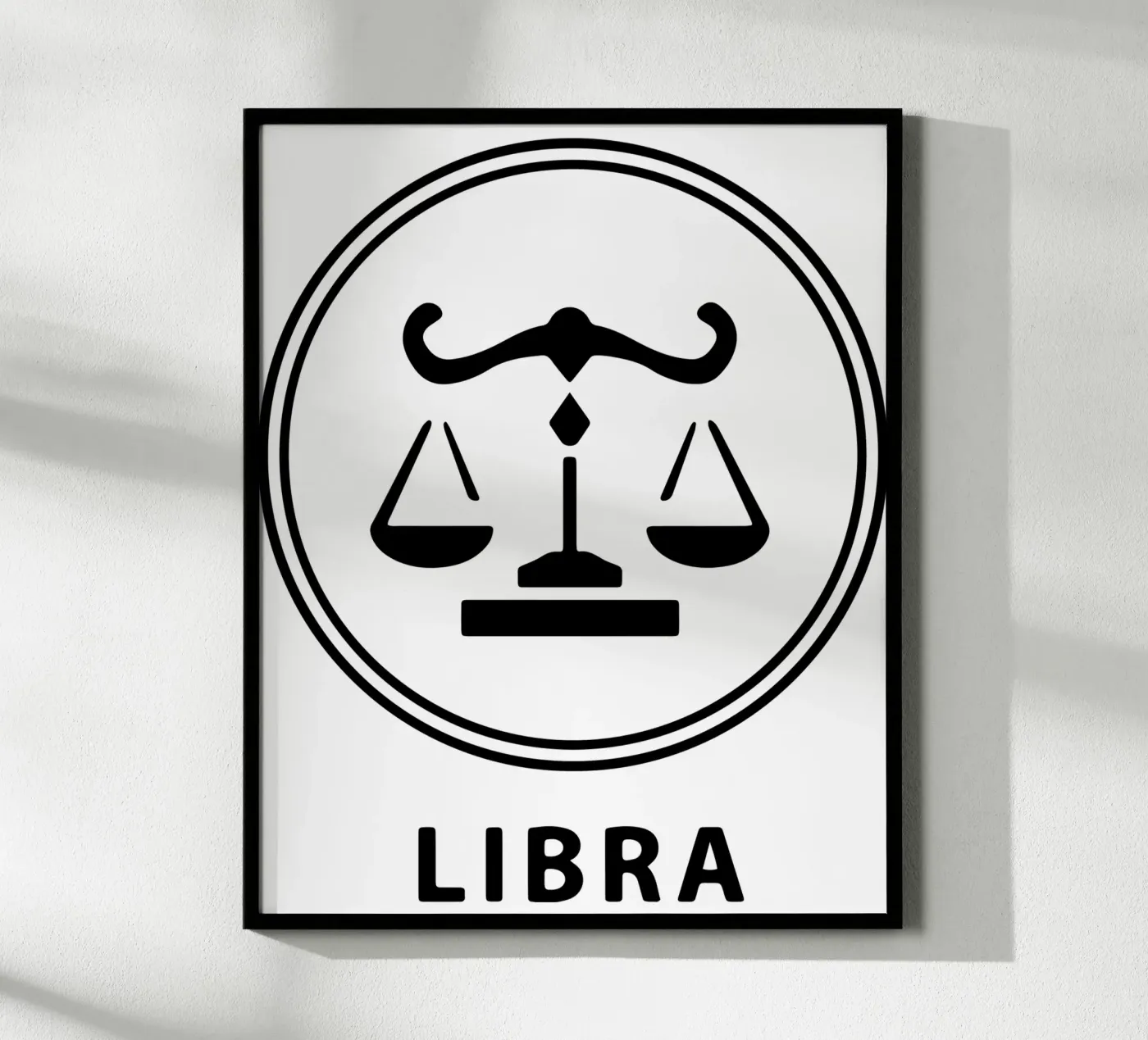 LIBRA Poster von Raffasya Shop
