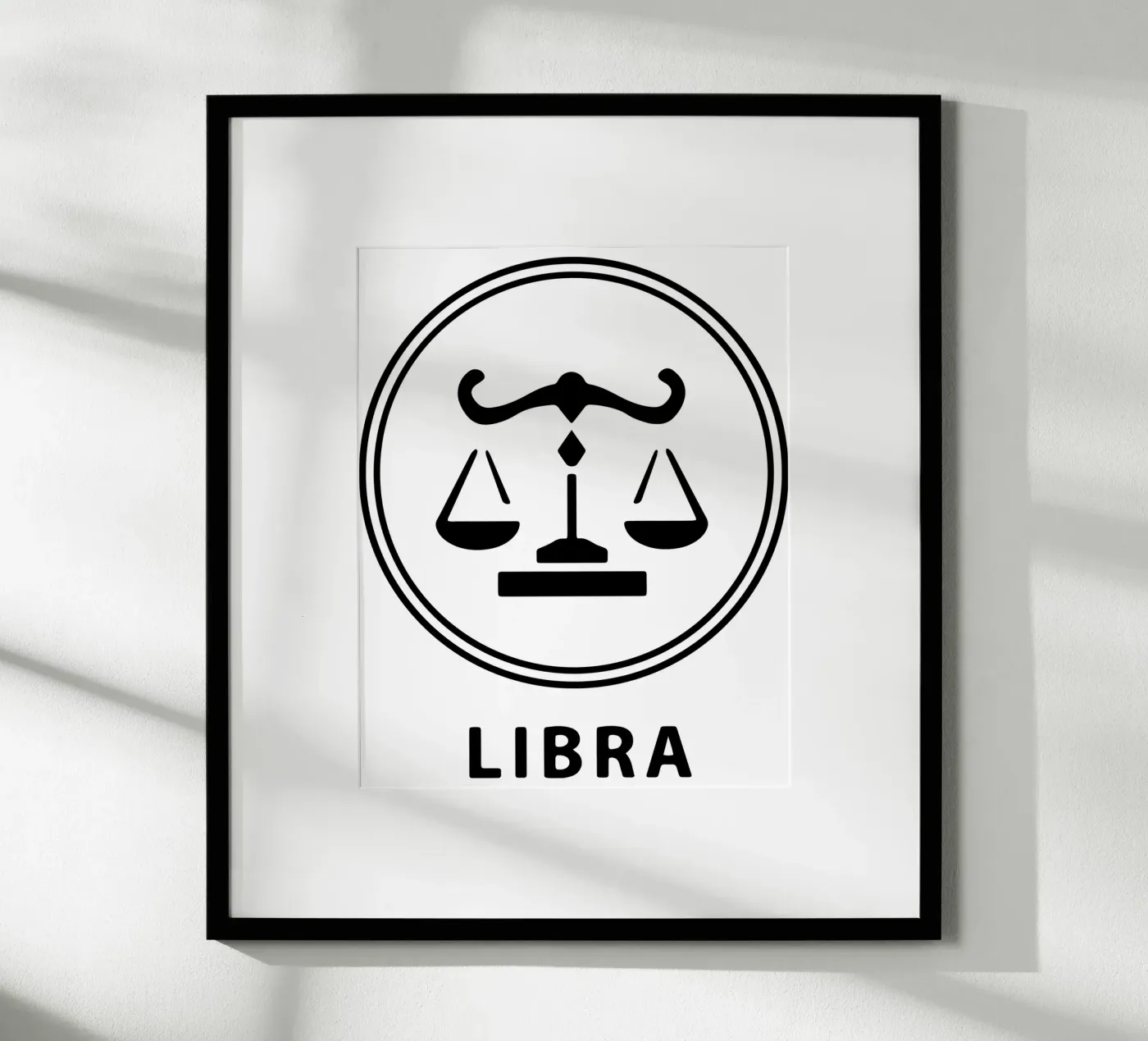 LIBRA Poster von Raffasya Shop