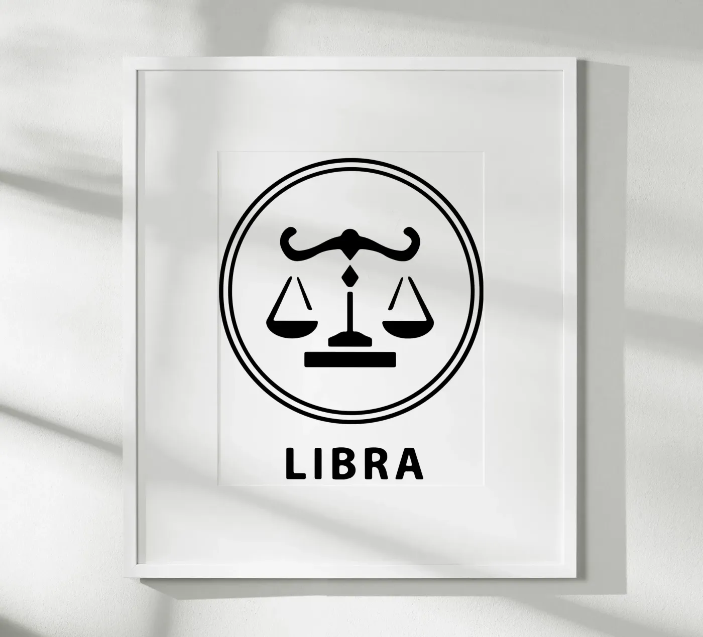 LIBRA Poster von Raffasya Shop
