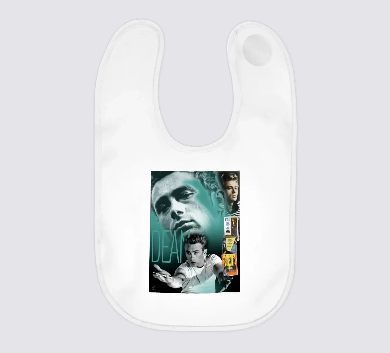 James Dean Portrait Collage bavaglino da DesmondBates