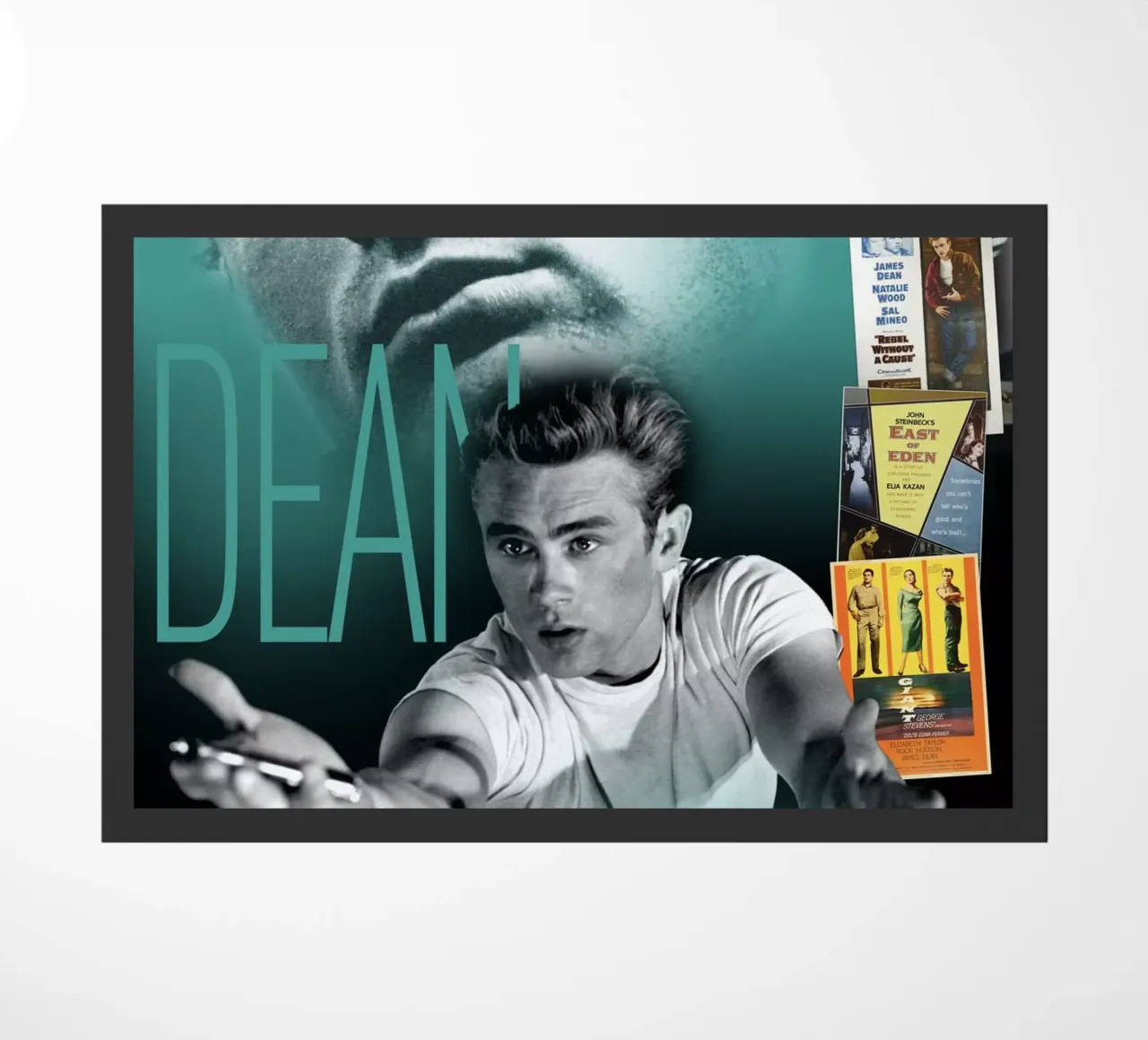 James Dean Portrait Collage zerbino da DesmondBates