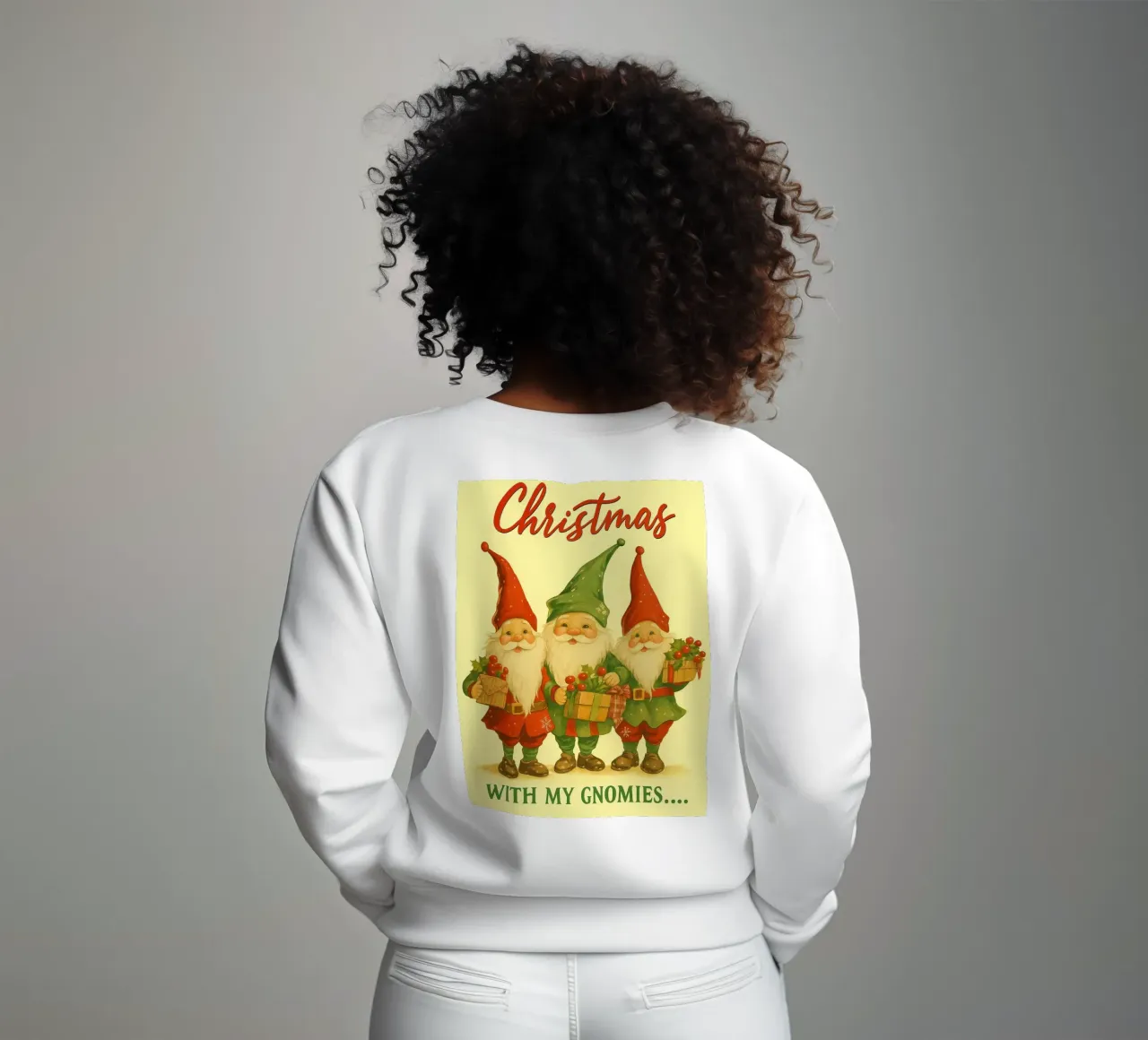Natale con i miei gnomi felpa da Raffasya Shop