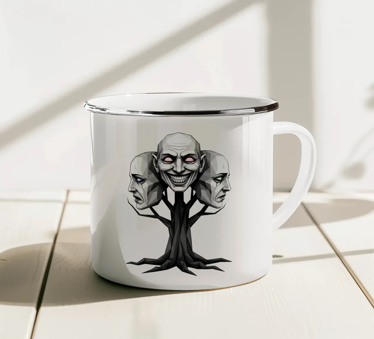 Vignetta; Amaryllis tazza in smalto da Low Profile
