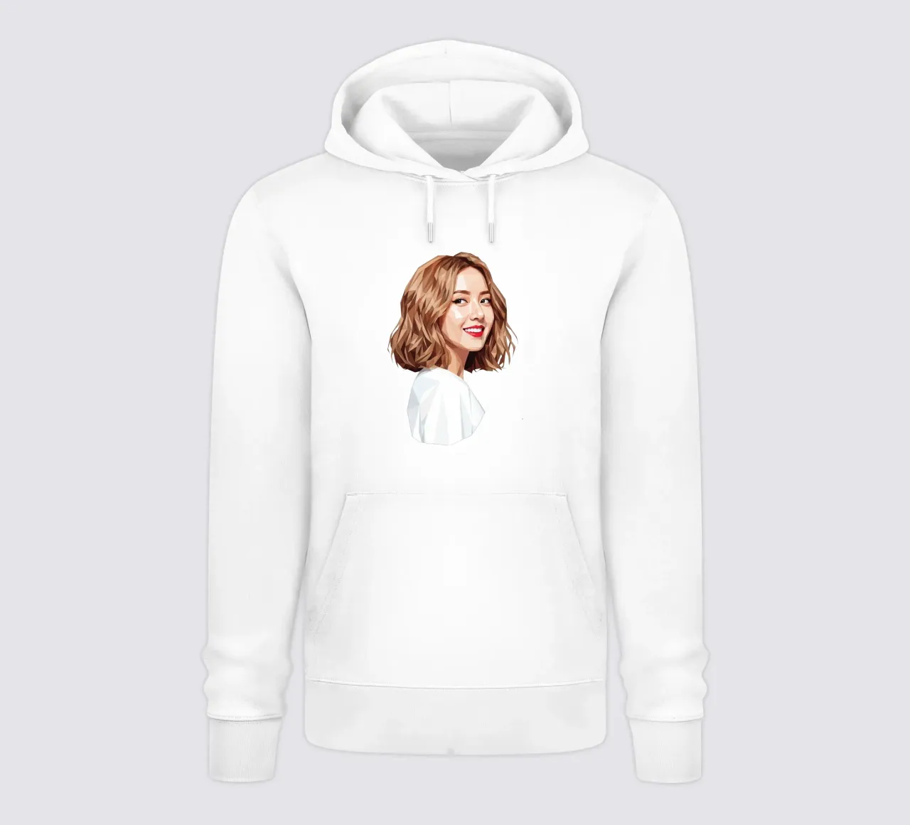 Ragazze asiatiche Generation Low poly felpa con cappuccio da Low Profile