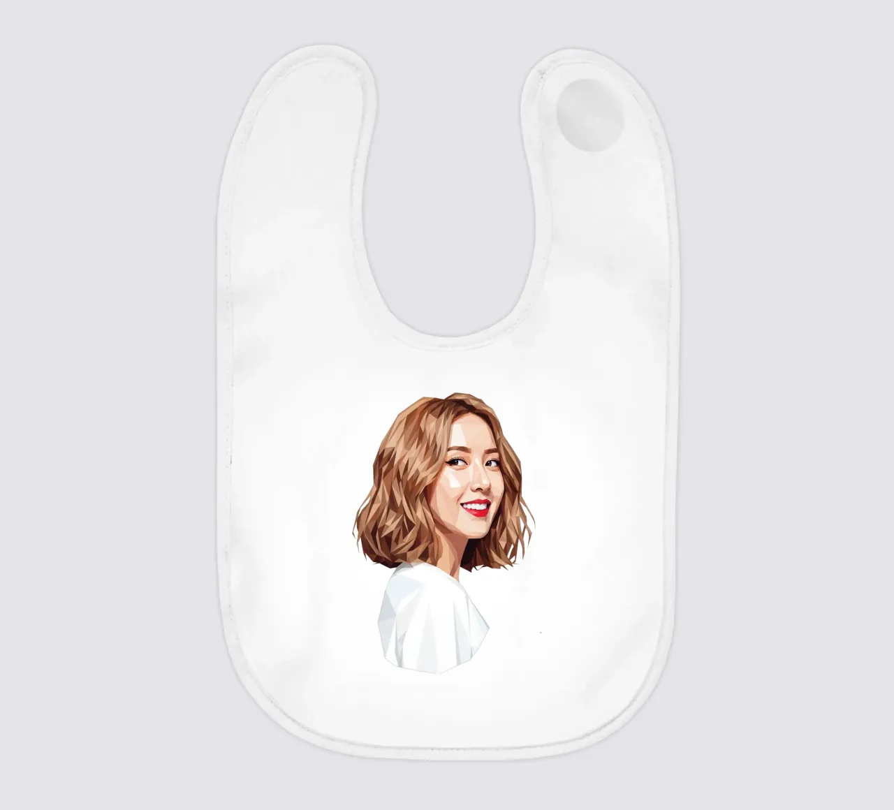 Ragazze asiatiche Generation Low poly bavaglino da Low Profile