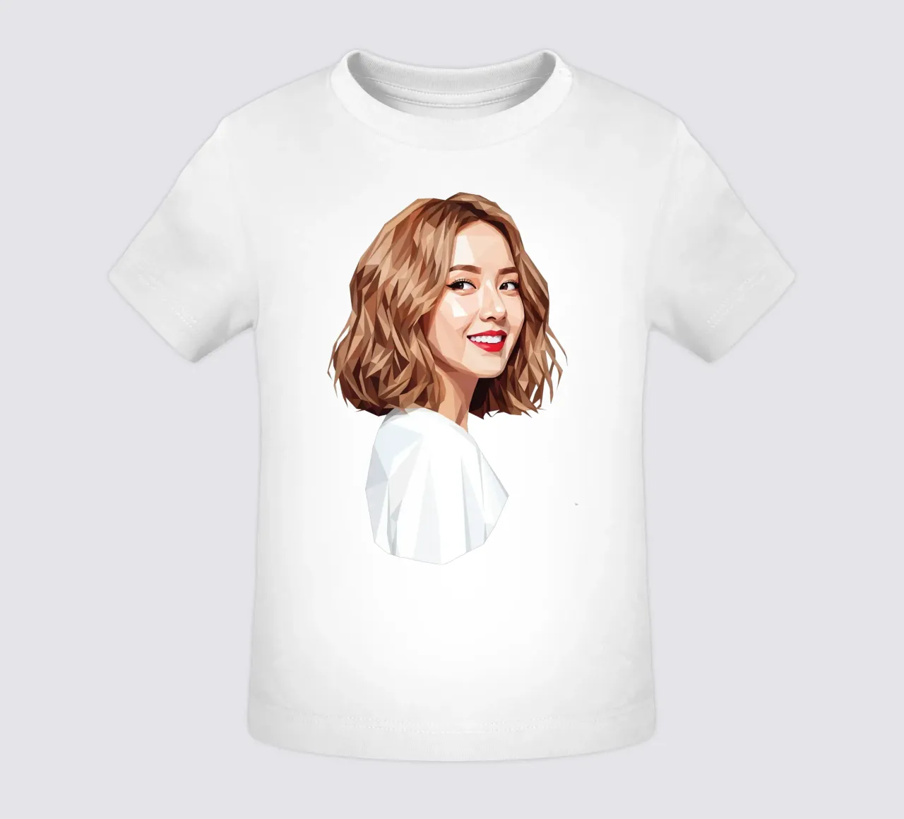 Ragazze asiatiche Generation Low poly maglietta neonato da Low Profile