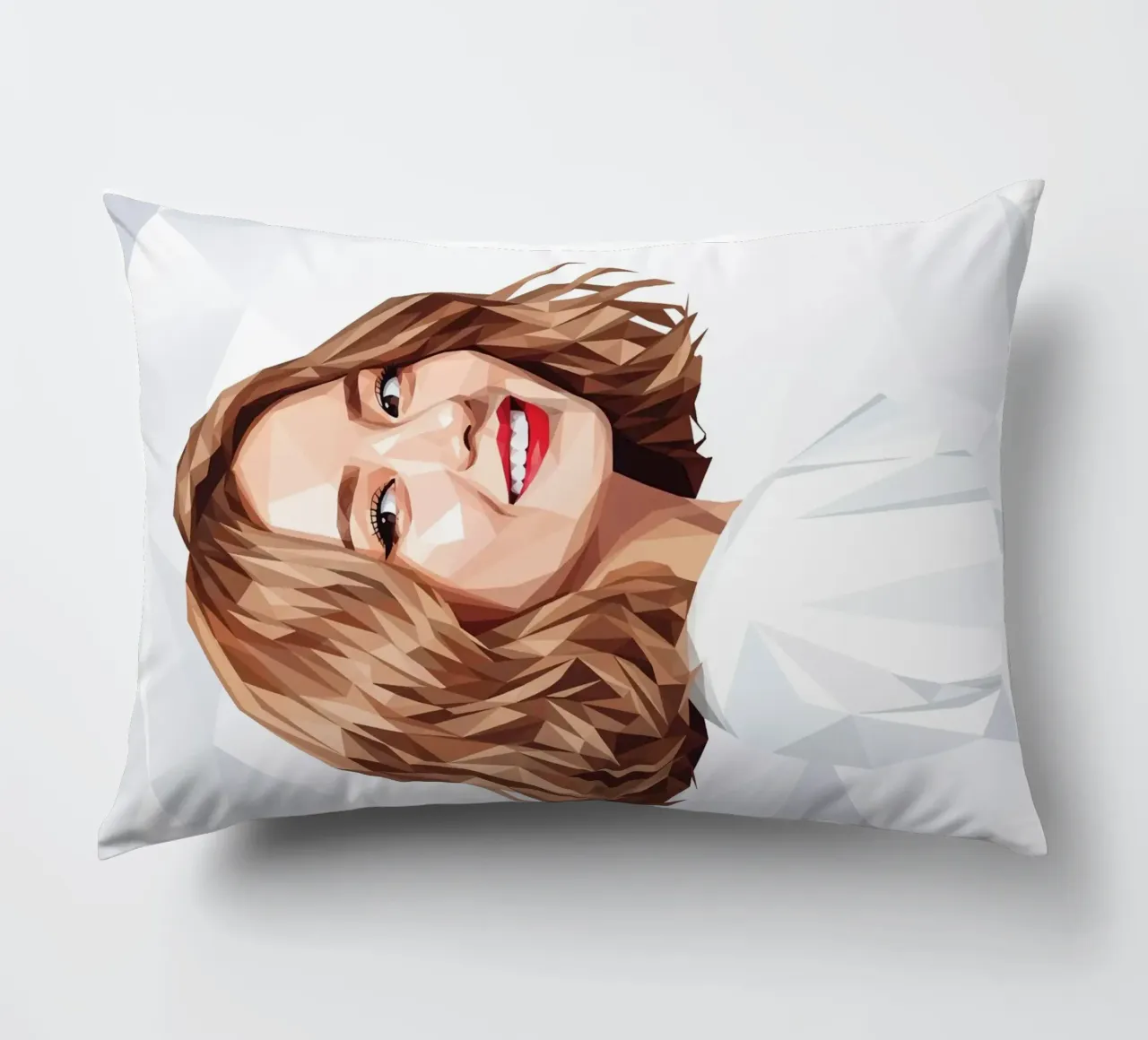 Ragazze asiatiche Generation Low poly cuscino da Low Profile