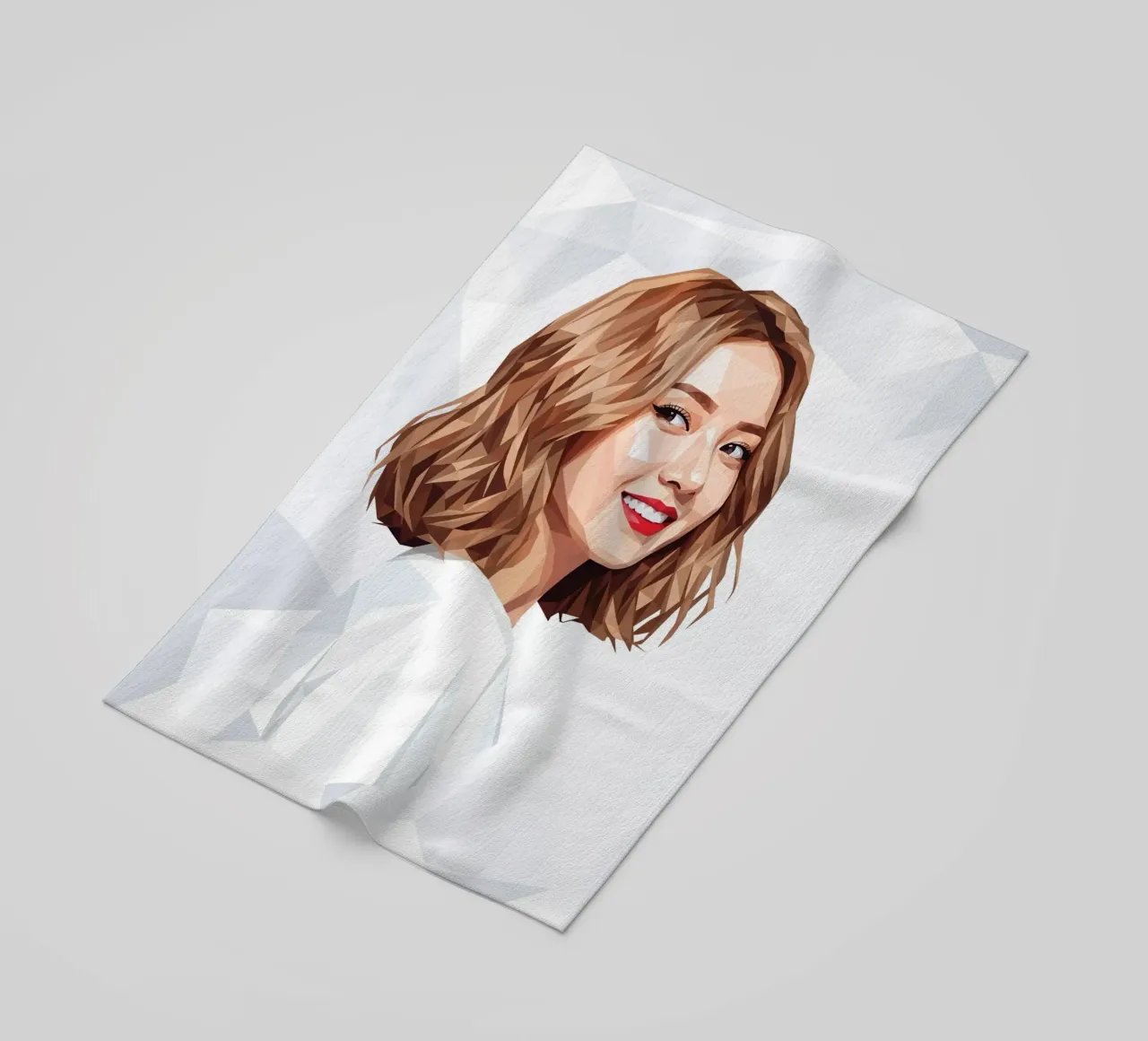 Ragazze asiatiche Generation Low poly telo mare da Low Profile