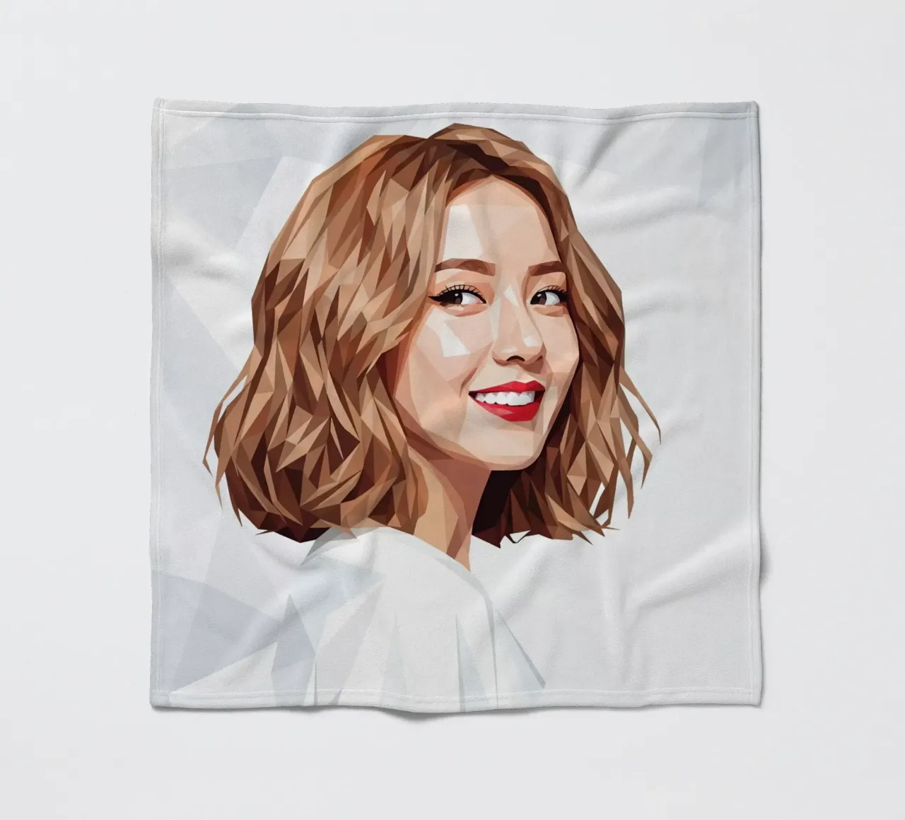 Ragazze asiatiche Generation Low poly coperta in pile da Low Profile