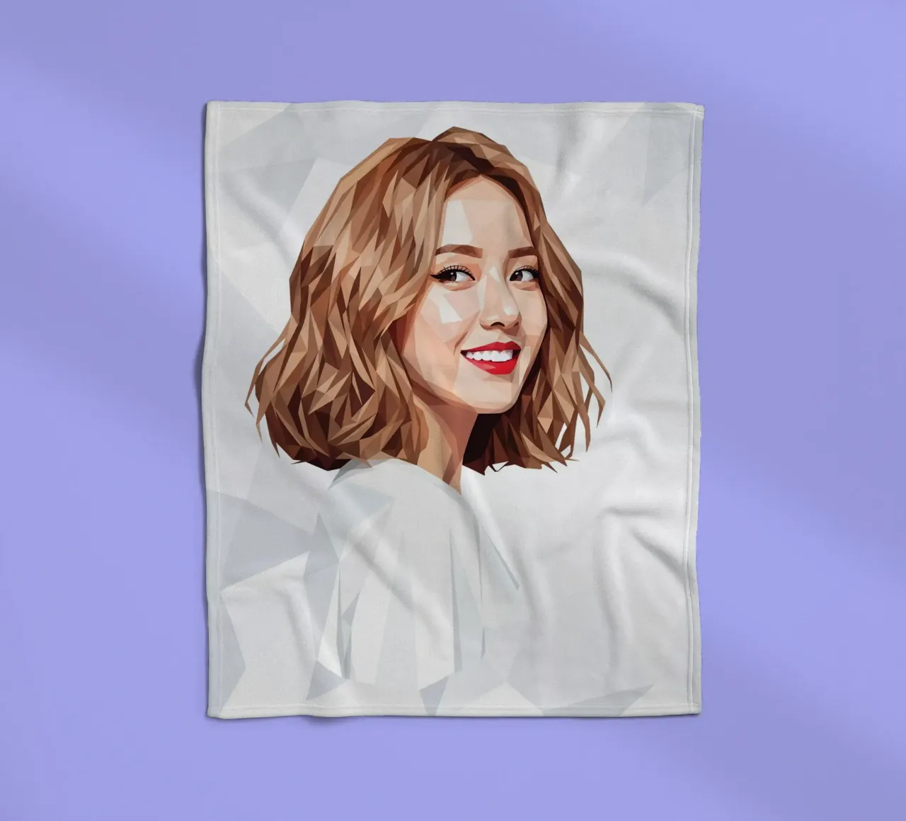Ragazze asiatiche Generation Low poly coperta in pile da Low Profile
