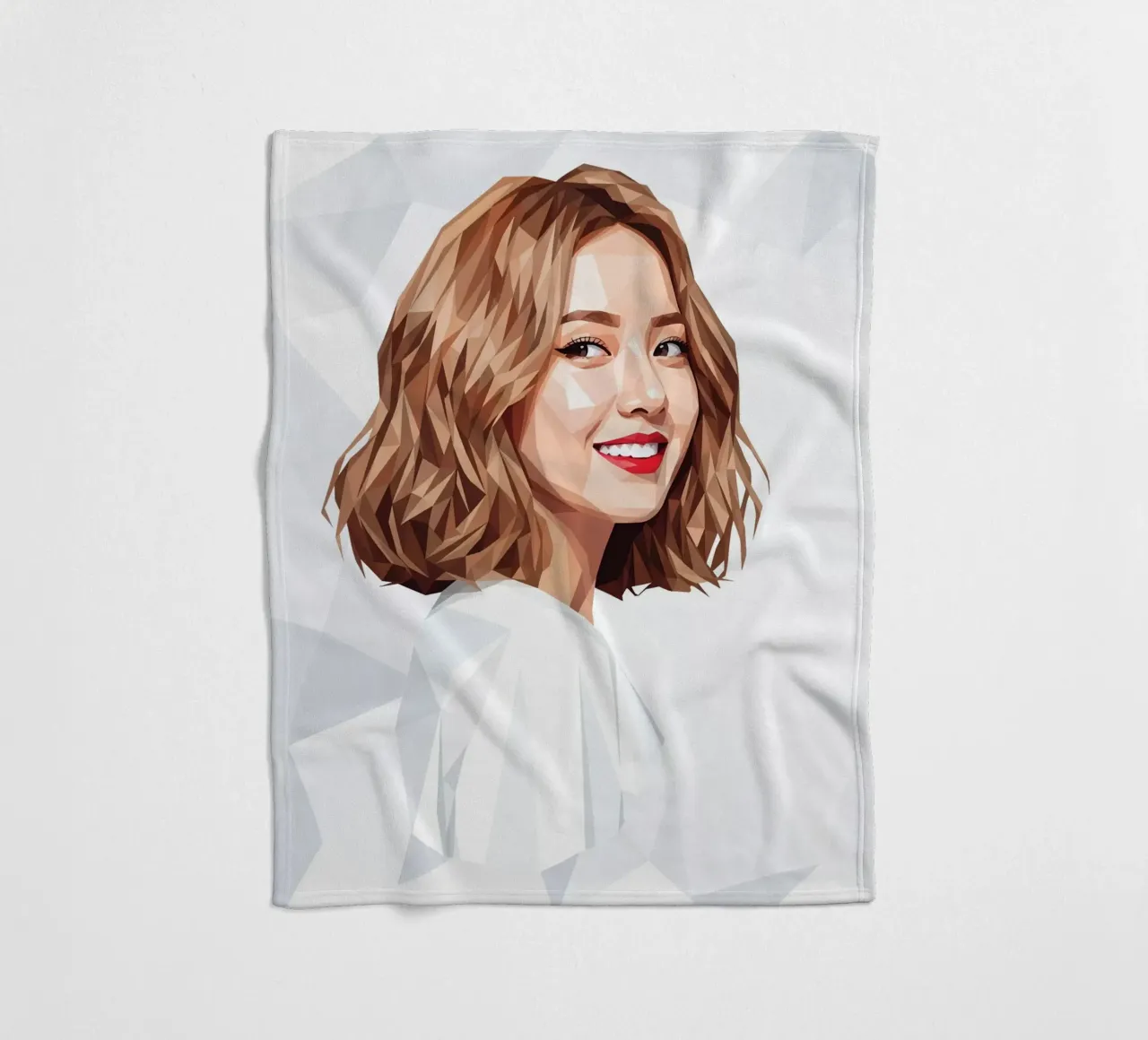 Ragazze asiatiche Generation Low poly coperta in pile da Low Profile
